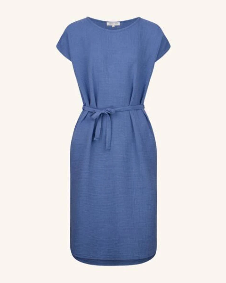 NORDLICHT Damen Musselin Kleid aus 100% Bio-Baumwolle ELIN
