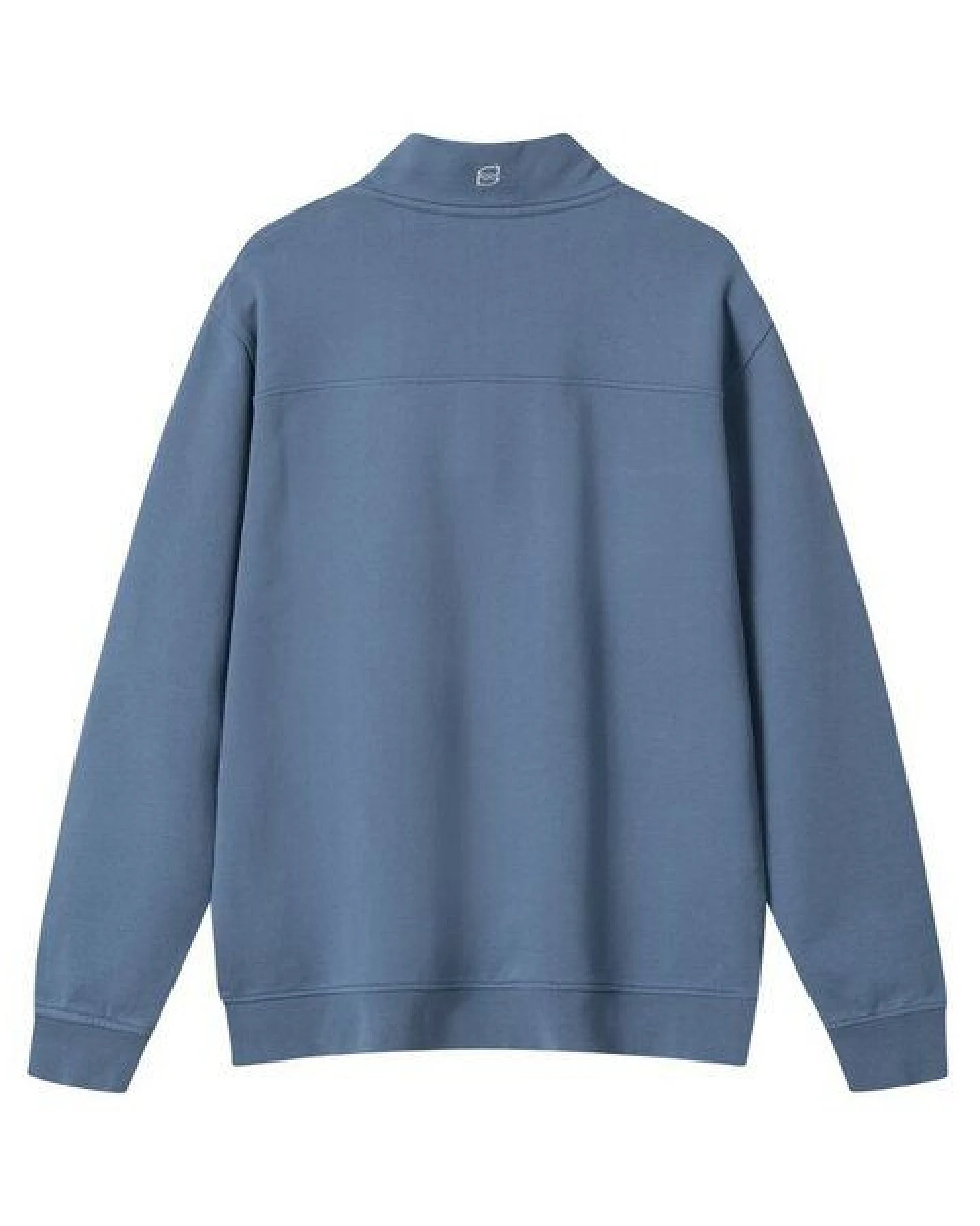 KNUT – Half-Zip Sweater (Unisex) aus 100% Bio-Baumwolle (GOTS) von SALZWASSER – Ansicht 2