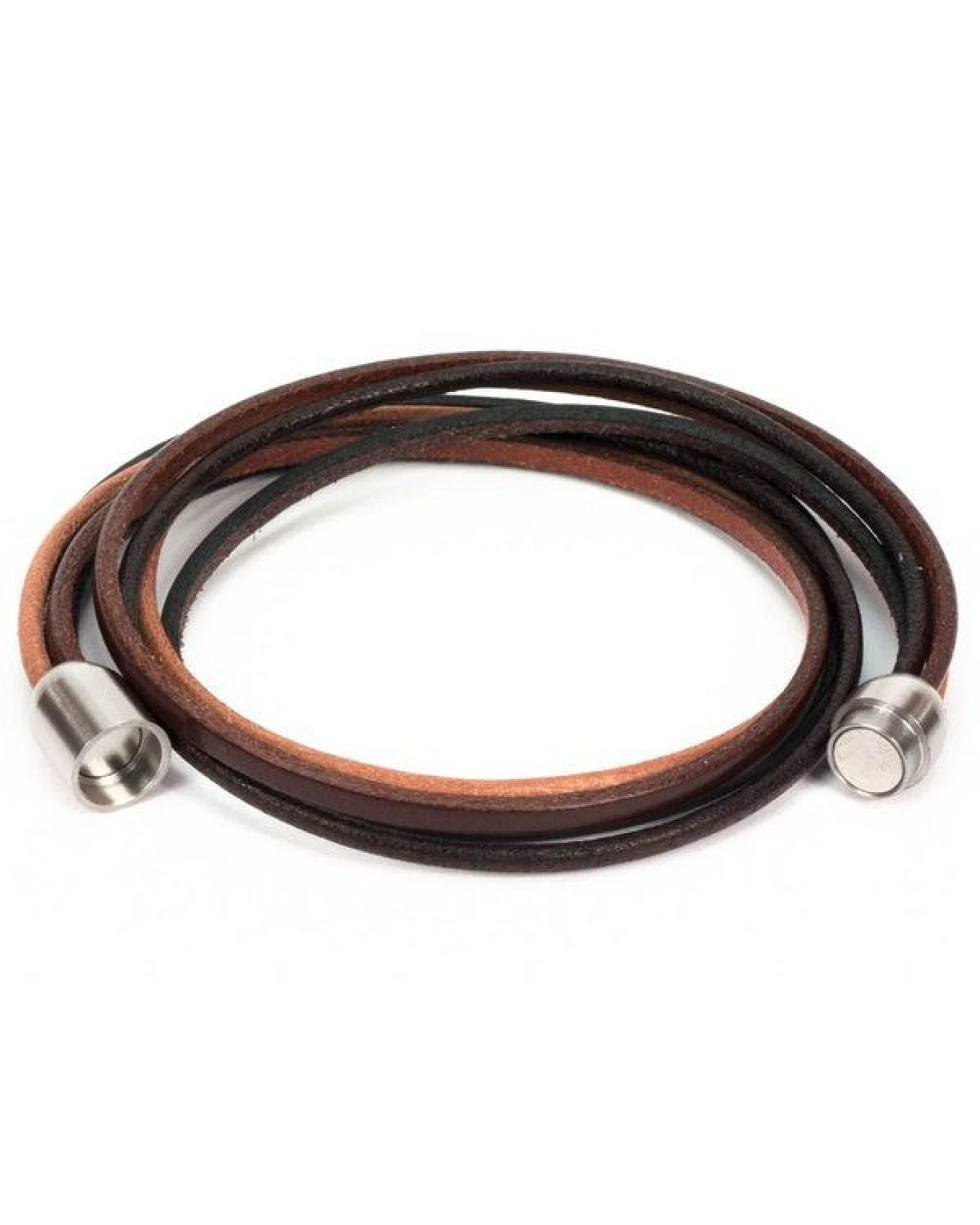 Simaru Echtleder- /Wickelarmband für Damen & Herren mit Magnetverschluss – Ansicht 3