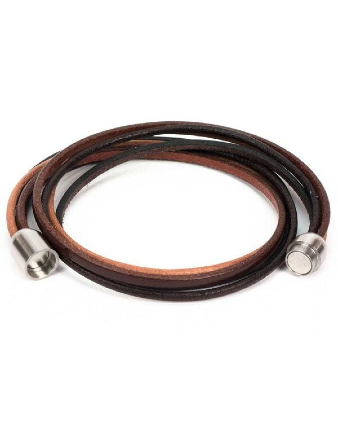 Simaru Echtleder- /Wickelarmband für Damen & Herren mit Magnetverschluss – Ansicht 3