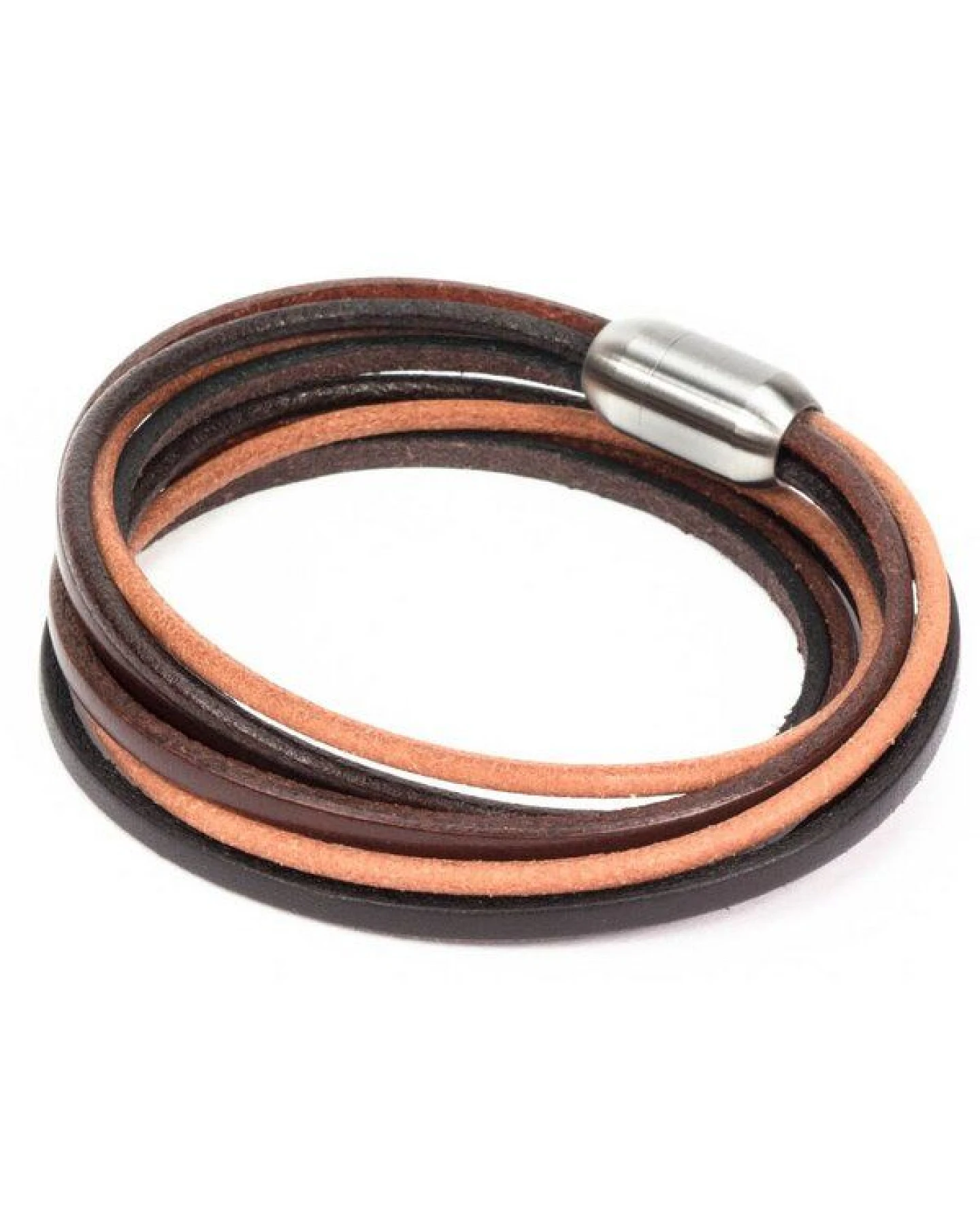 Simaru Echtleder- /Wickelarmband für Damen & Herren mit Magnetverschluss – Ansicht 2