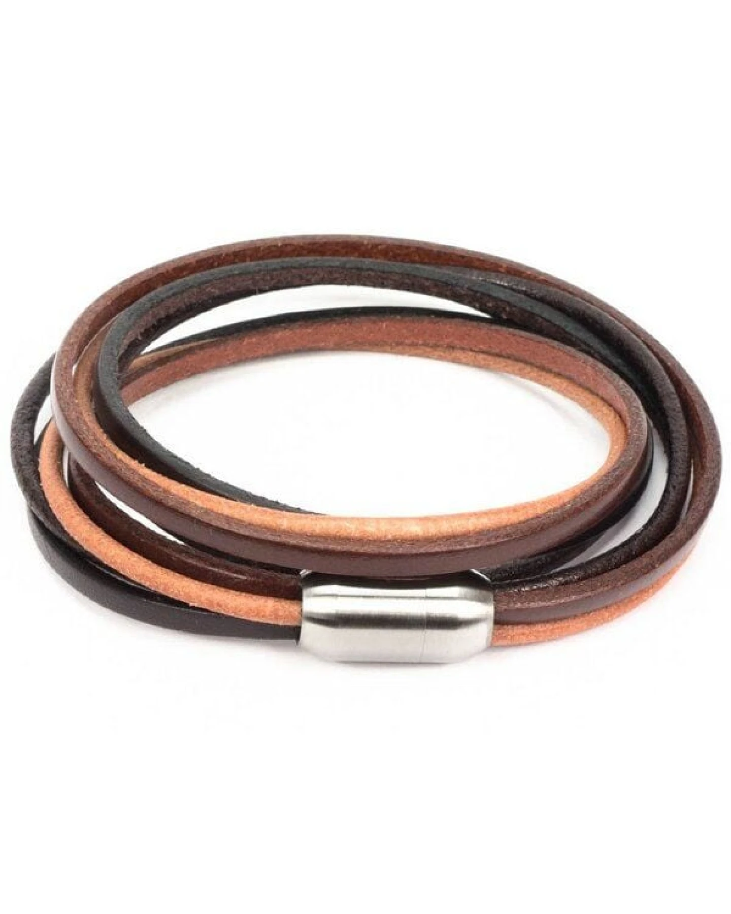 Simaru Echtleder- /Wickelarmband für Damen & Herren mit Magnetverschluss – Ansicht 4