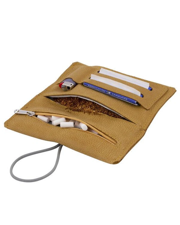 Simaru Leder-Tabaktasche Drehertasche Sintra