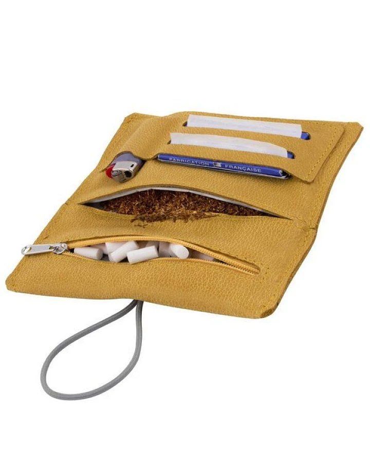Simaru Leder-Tabaktasche Drehertasche Sintra