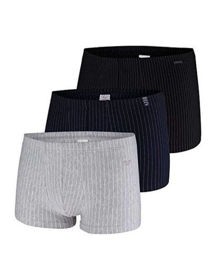 Ammann 3er Pack Herren Retro-Short gestreift aus Bio-Baumwolle