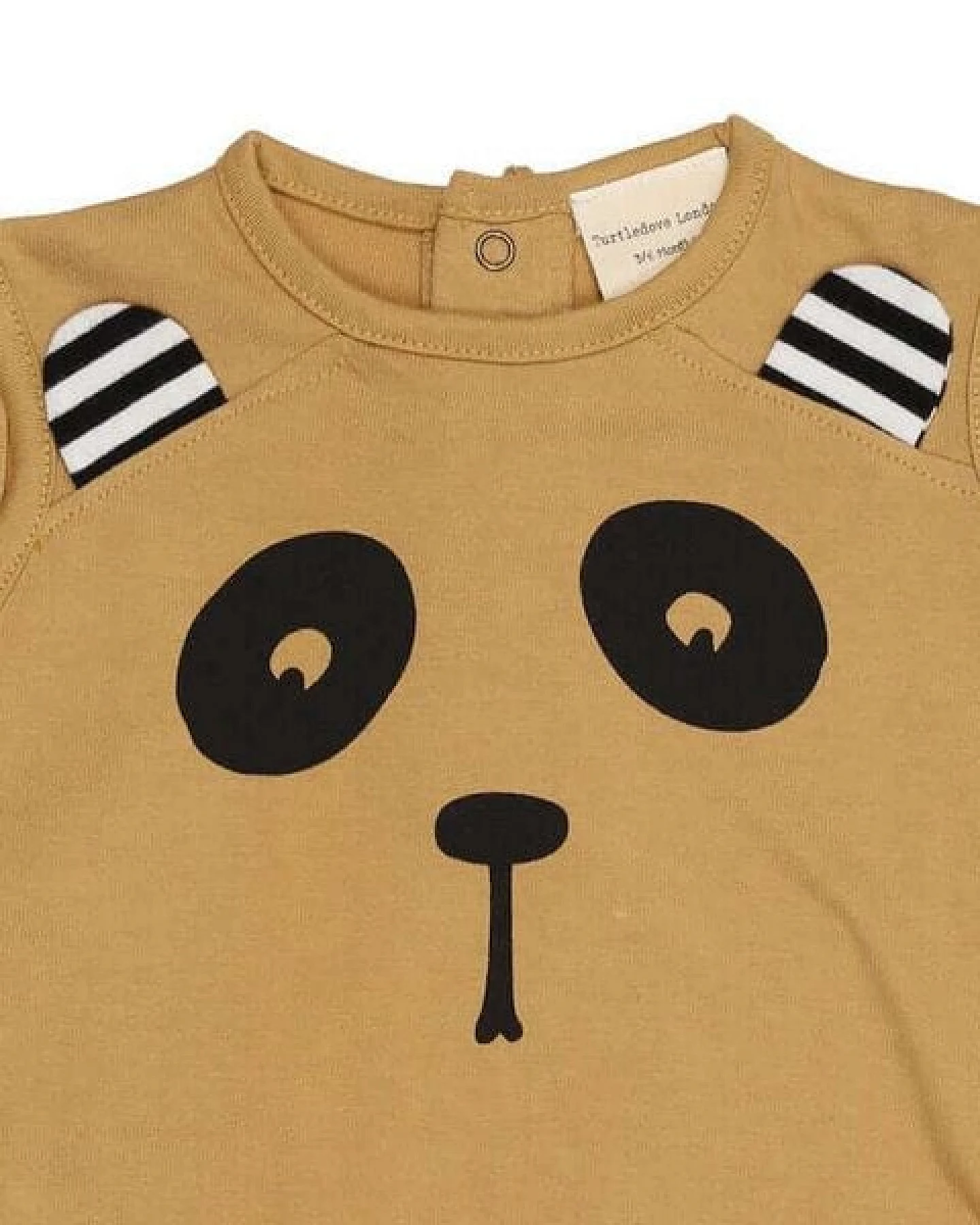 Baby Romper *Senf* Bio Baumwolle – Ansicht 3