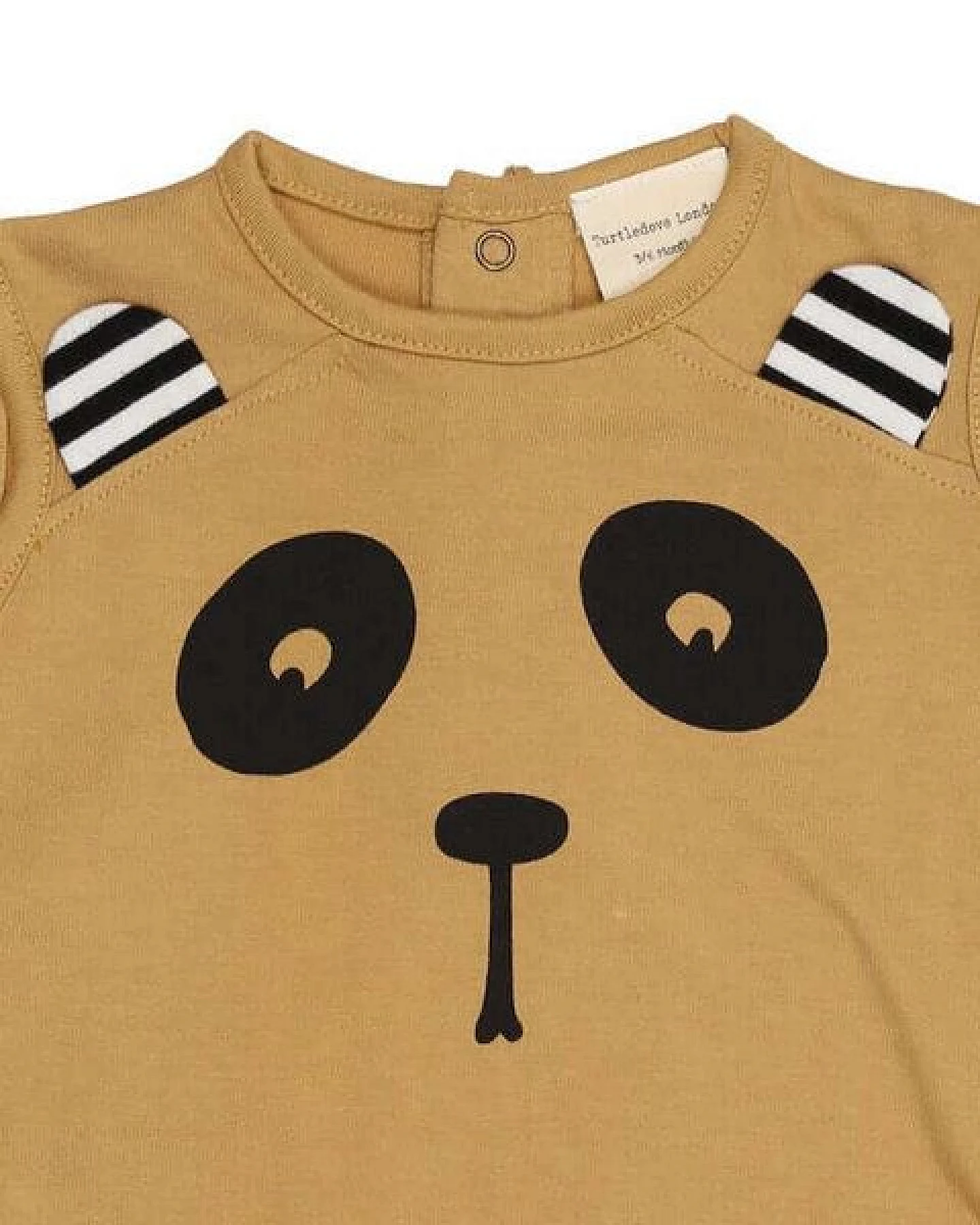 Baby Romper *Senf* Bio Baumwolle – Ansicht 3