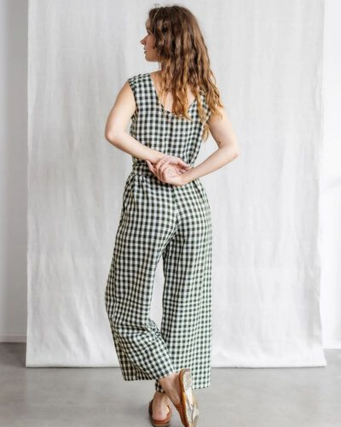 Jyoti - Fair Works Baumwoll Jumpsuit Daksha – Ansicht 3