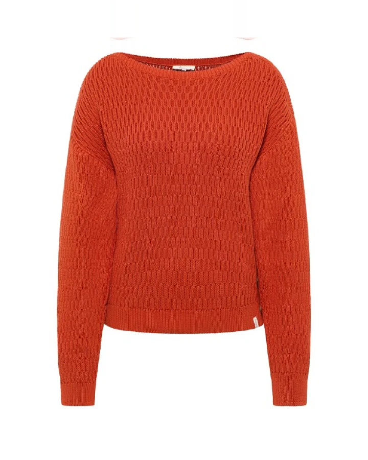 Tranquillo - Women's Jaquard-Pullover - Pullover Gr XS rot