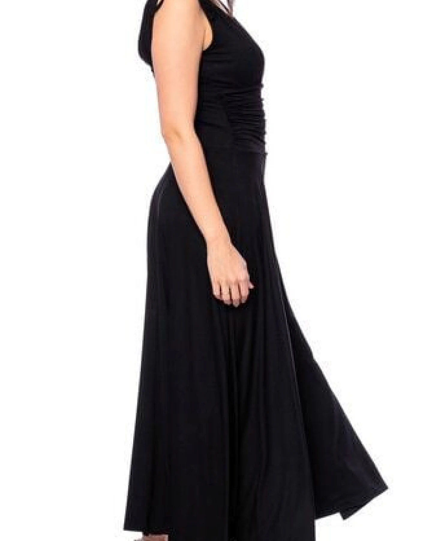 Ingoria VERIA Maxi Kleid in Wickeloptik mit gerafftem Taillenbund – Ansicht 4