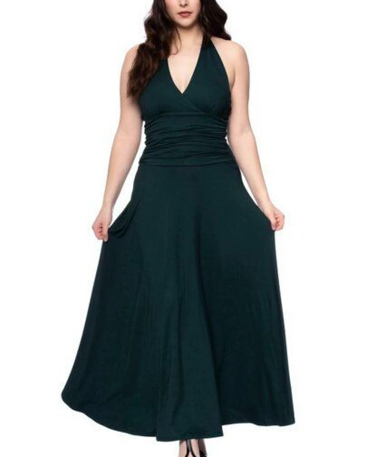 Ingoria TORRIE rückenfreies Neckholder Maxikleid – Ansicht 3