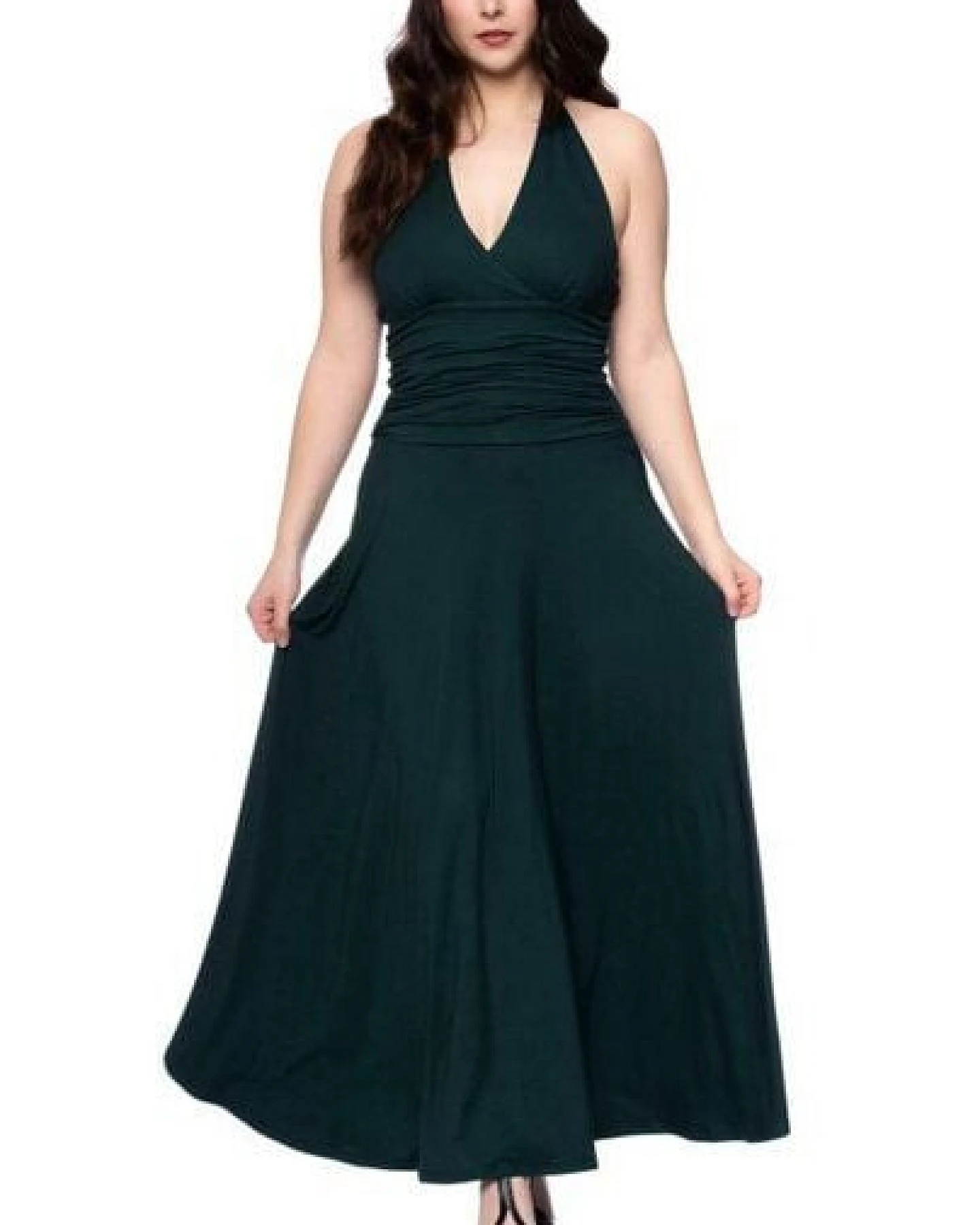Ingoria TORRIE rückenfreies Neckholder Maxikleid – Ansicht 3