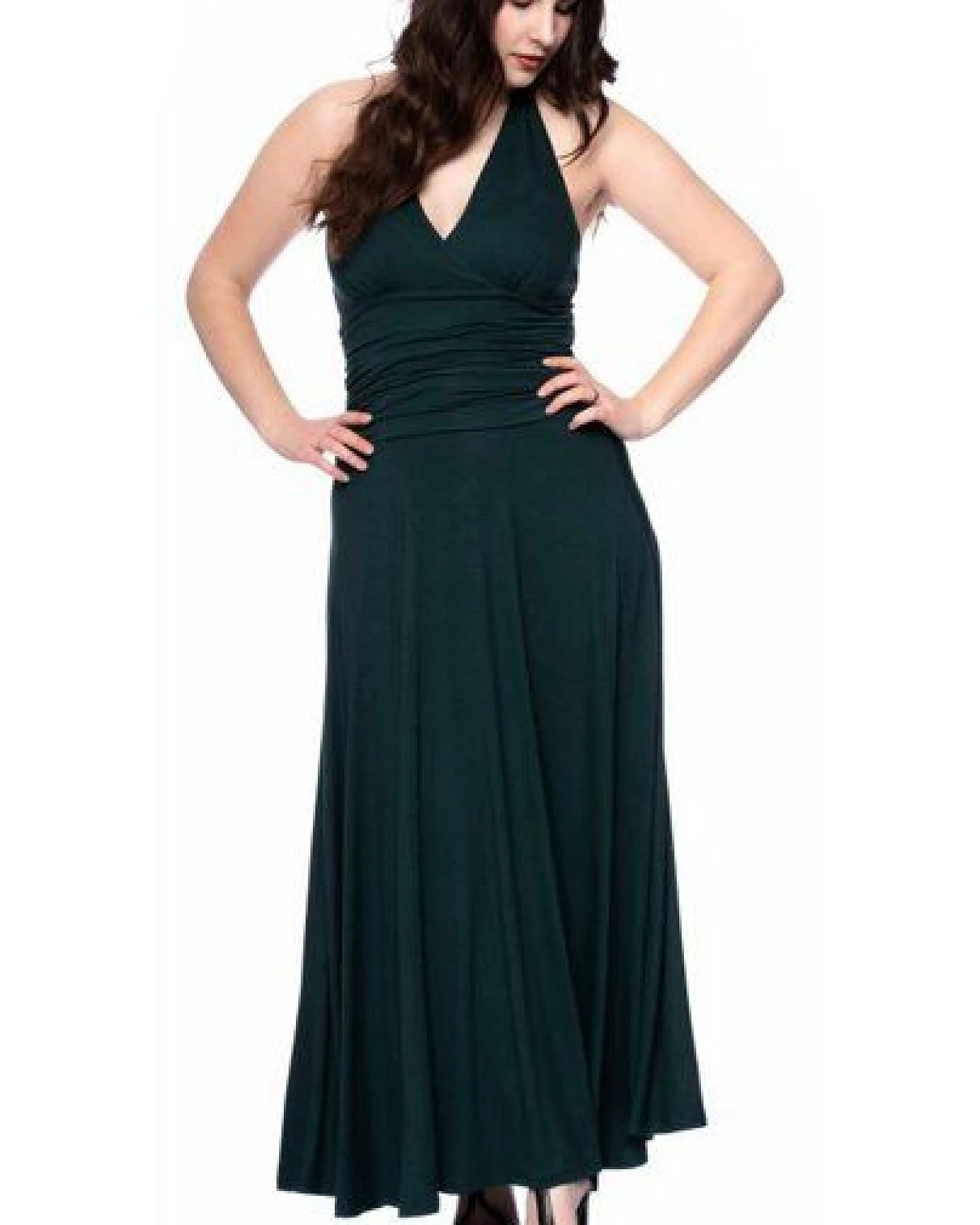 Ingoria TORRIE rückenfreies Neckholder Maxikleid – Ansicht 4