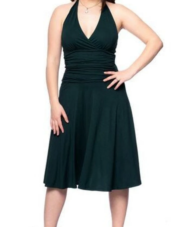 Ingoria TORRIE rückenfreies Neckholder Kleid