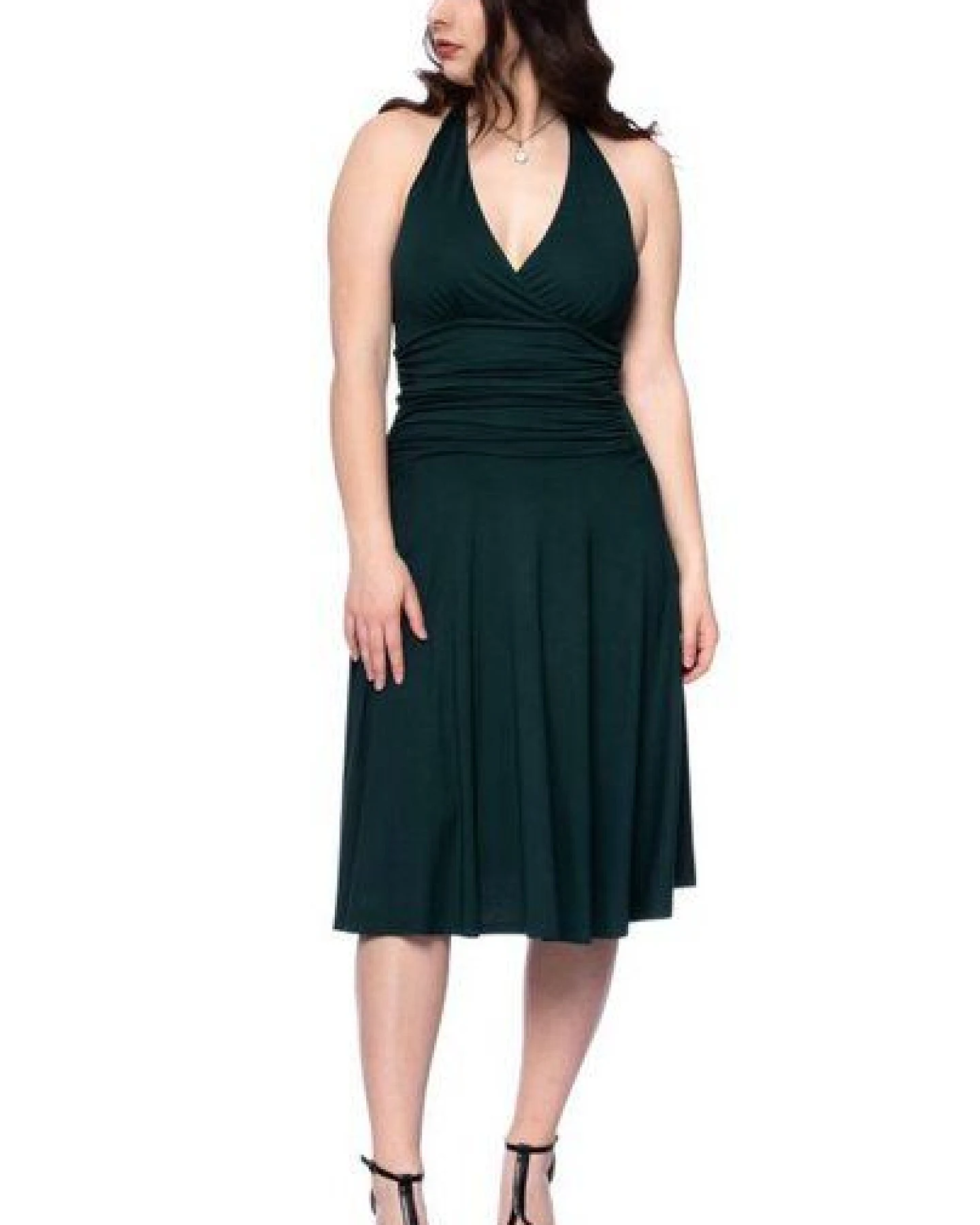 Ingoria TORRIE rückenfreies Neckholder Kleid – Ansicht 4