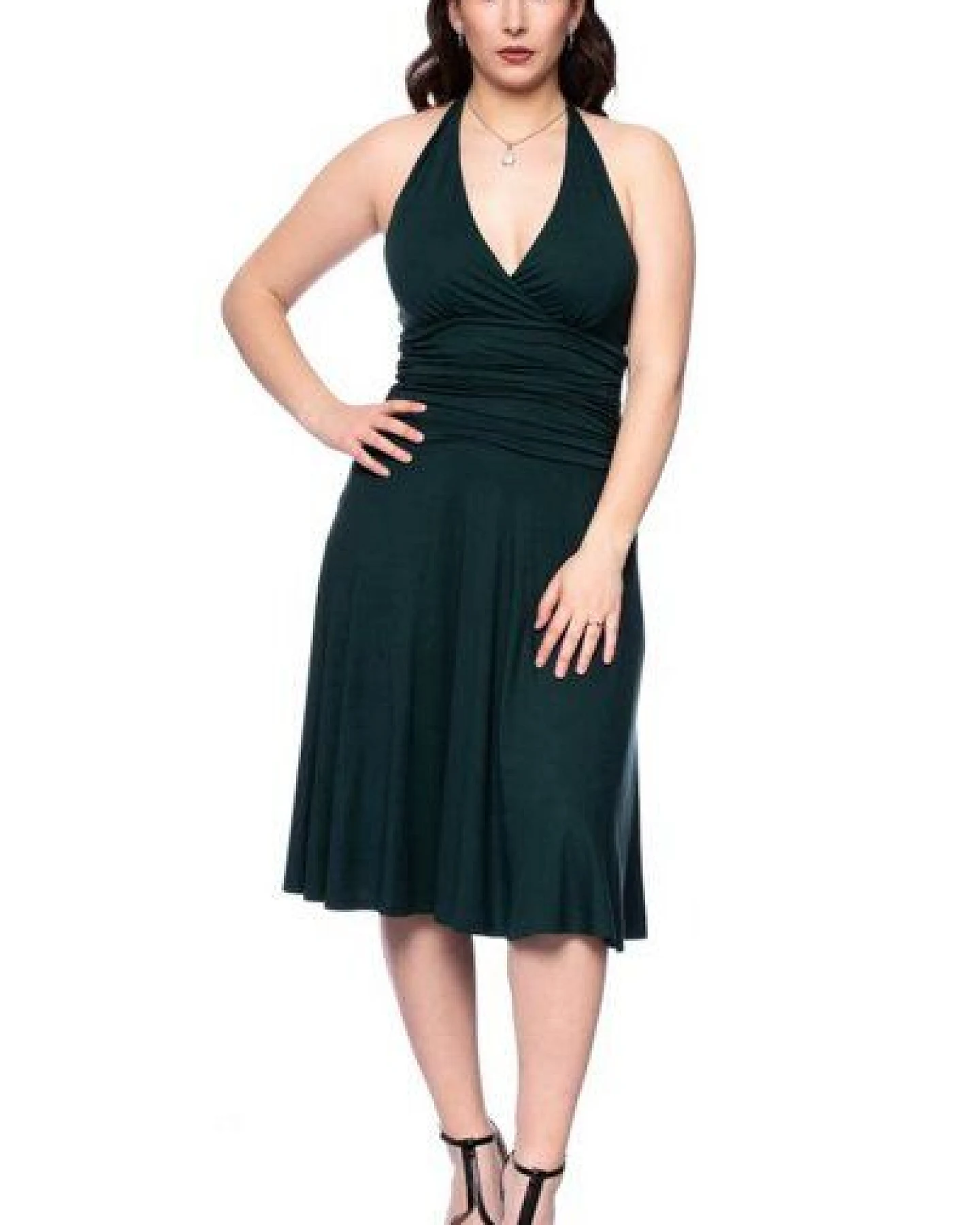 Ingoria TORRIE rückenfreies Neckholder Kleid – Ansicht 2