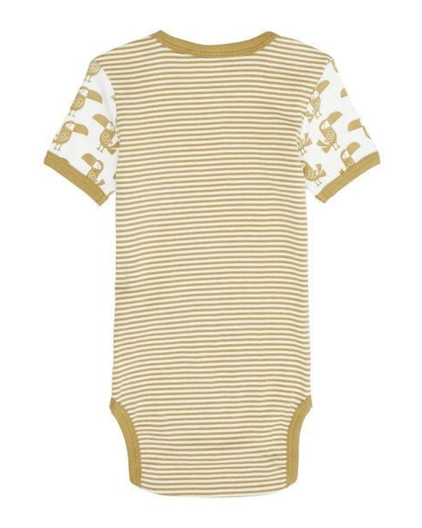 sense-organics Babybody Kurzarm *Tukan blau*/*Tukan olive* Gots & Fairtrade I Sense Organics – Ansicht 2