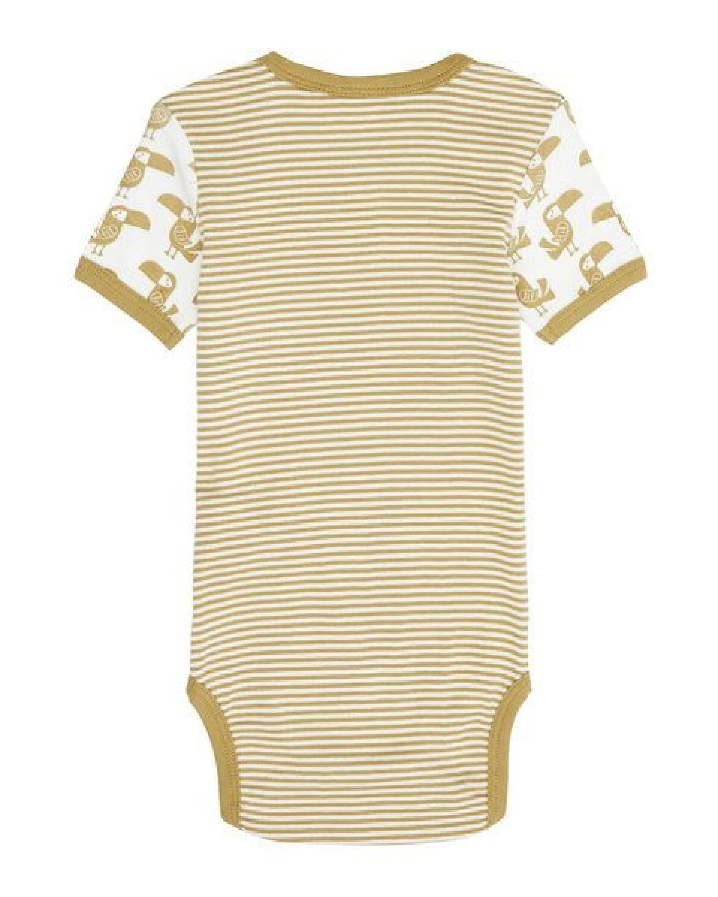 sense-organics Babybody Kurzarm *Tukan blau*/*Tukan olive* Gots & Fairtrade I Sense Organics – Ansicht 2