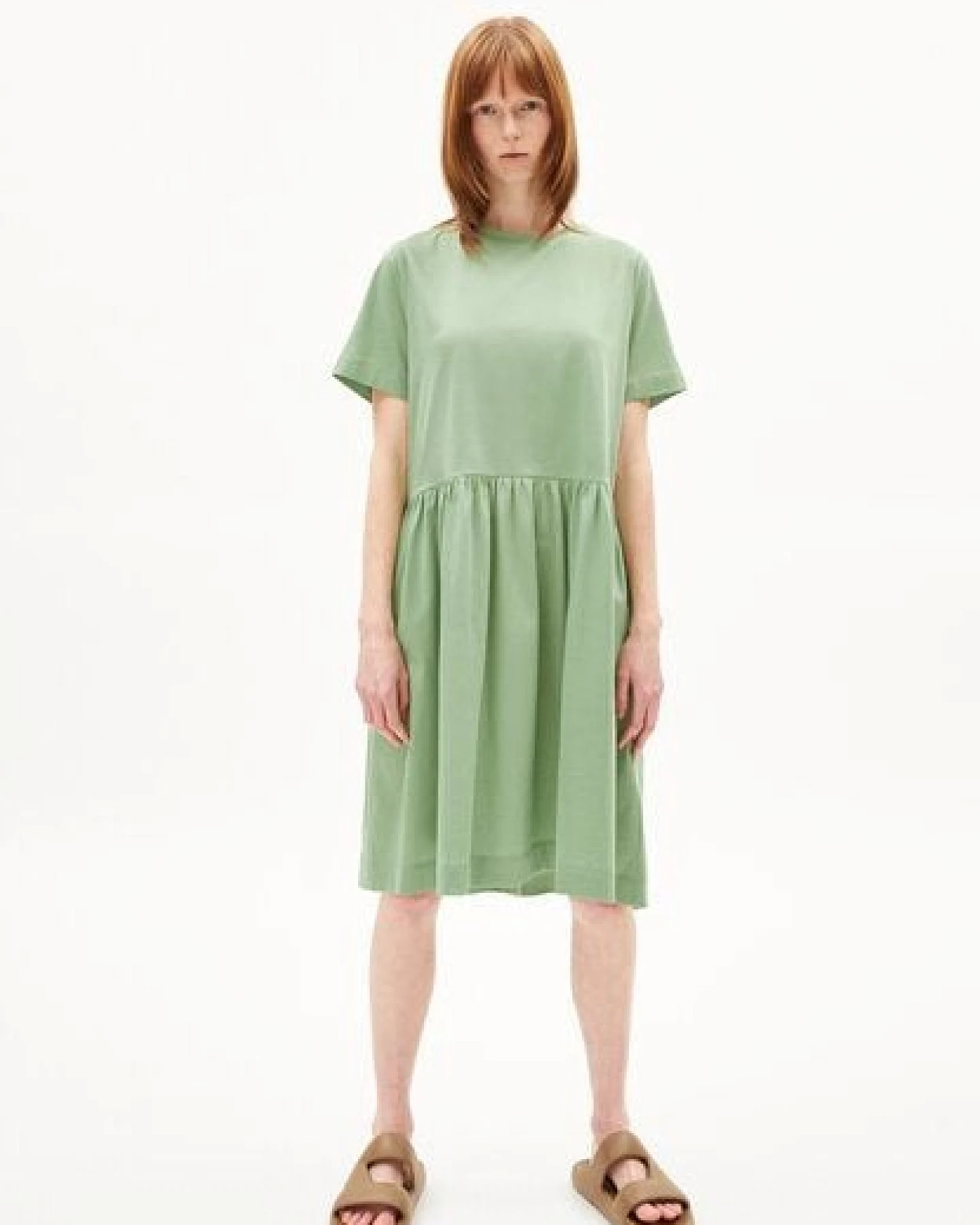 ARMEDANGELS FELIAA MERCERIZED - Damen Jerseykleid aus Bio-Baumwolle – Ansicht 4