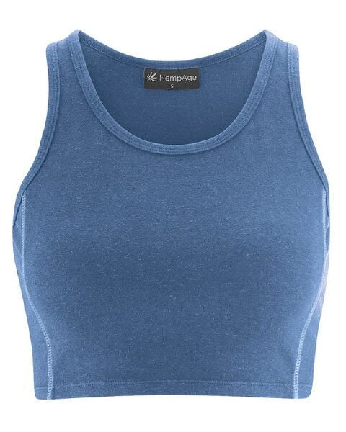 Hempage Damen Yoga Top Hanf/Bio-Baumwolle – Ansicht 2