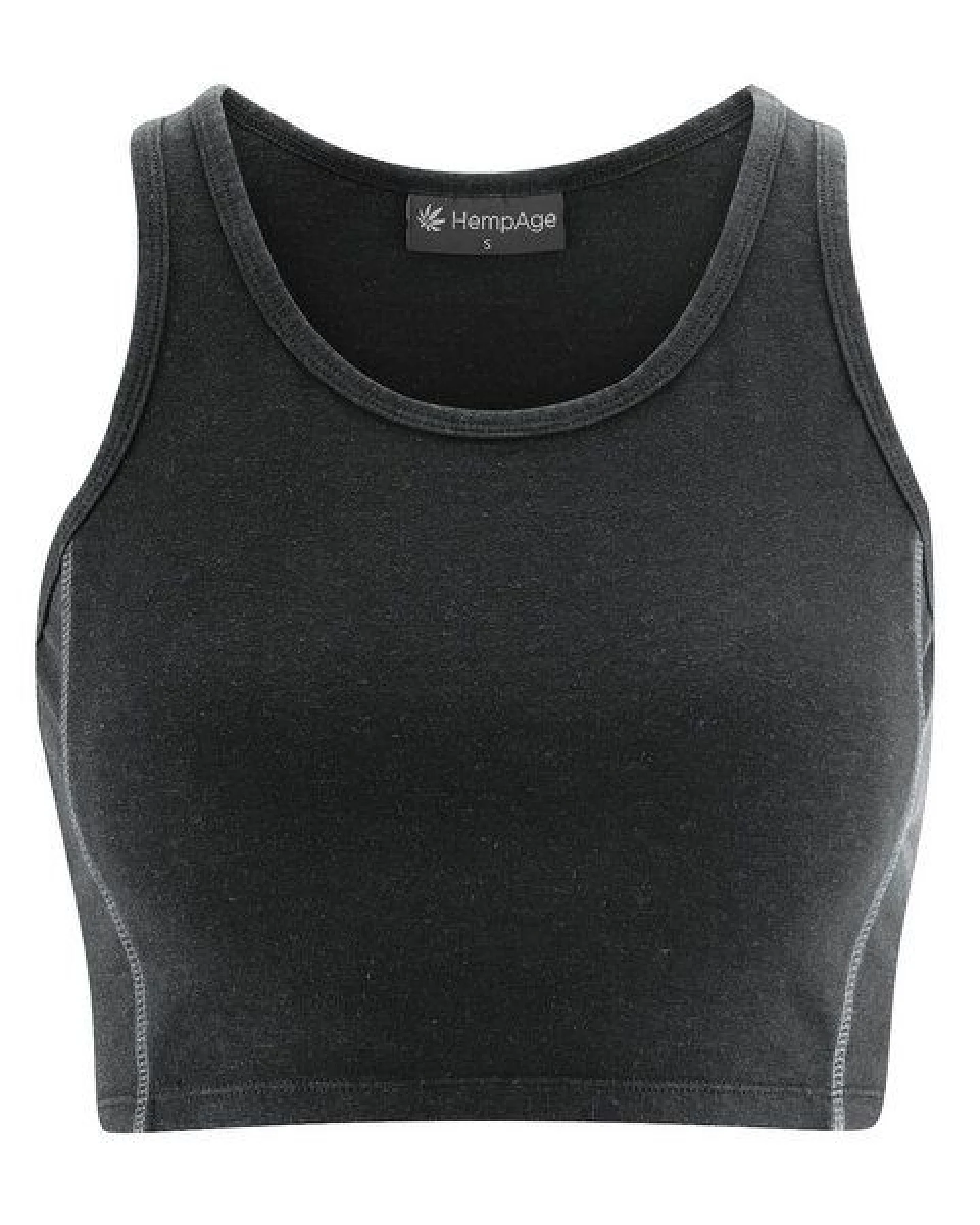 Hempage Damen Yoga Top Hanf/Bio-Baumwolle – Ansicht 2