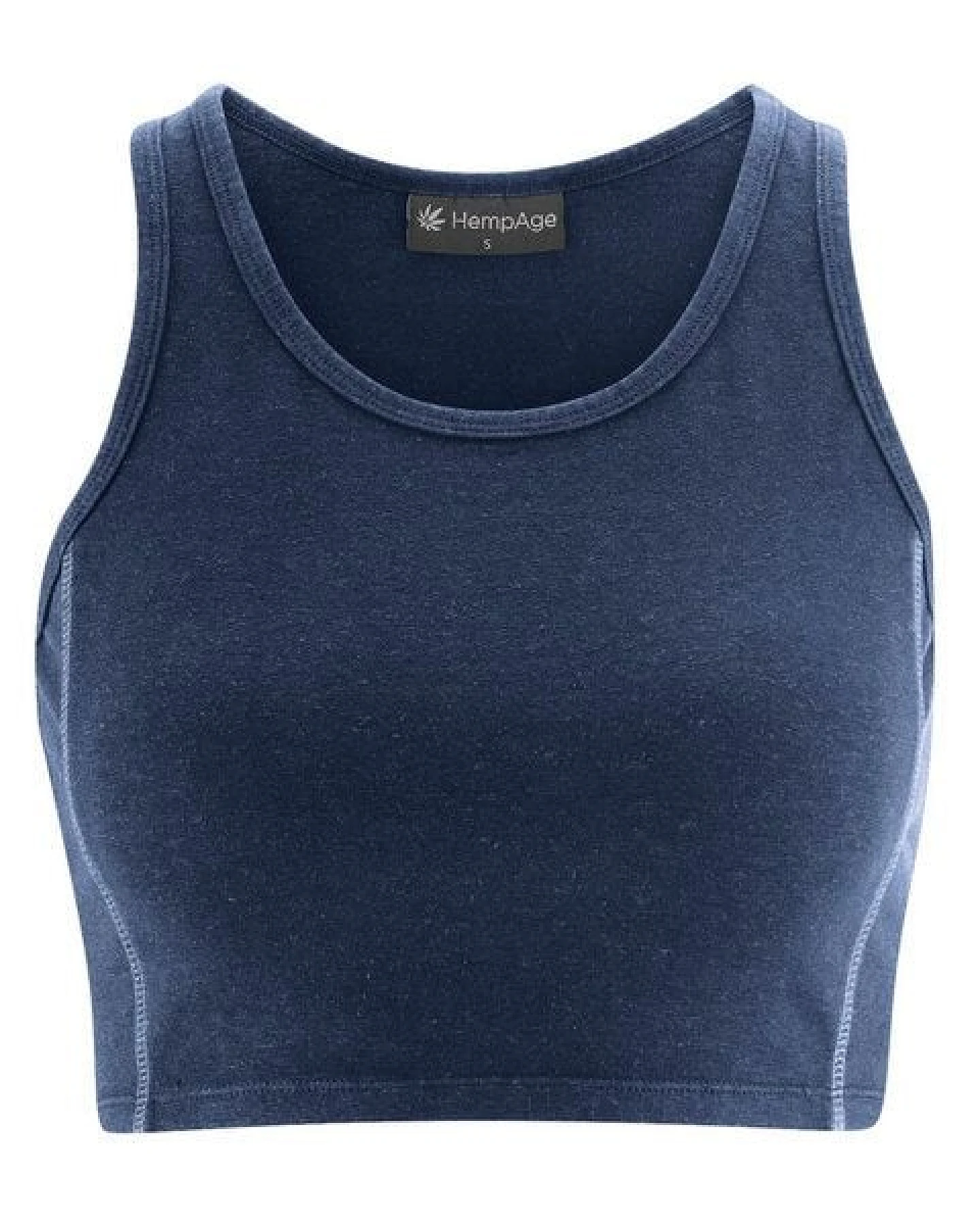 Hempage Damen Yoga Top Hanf/Bio-Baumwolle – Ansicht 2