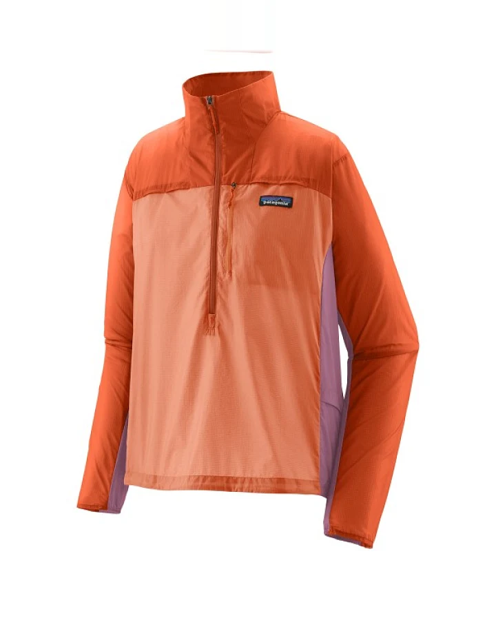 Patagonia - Women's Houdini Stash 1/2 Zip P/O - Windjacke Gr XS rot