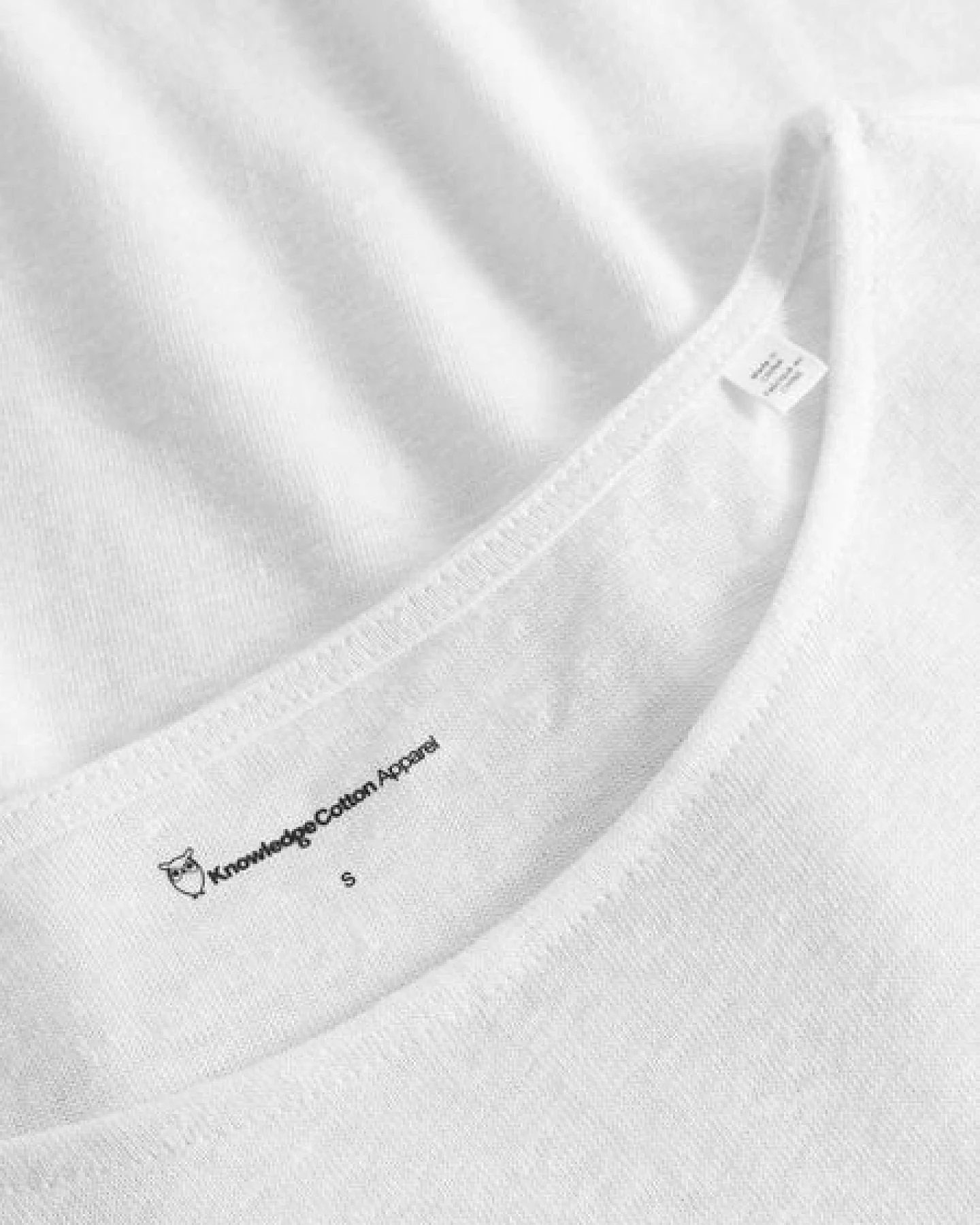 KnowledgeCotton Apparel Shirt VIOLET aus Bio-Leinen – Ansicht 3