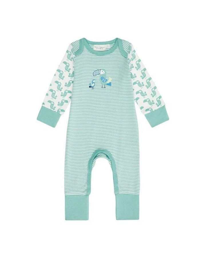 sense-organics Baby Schlafanzug *Tukan* in 2 Farben Gots & Fairtrade