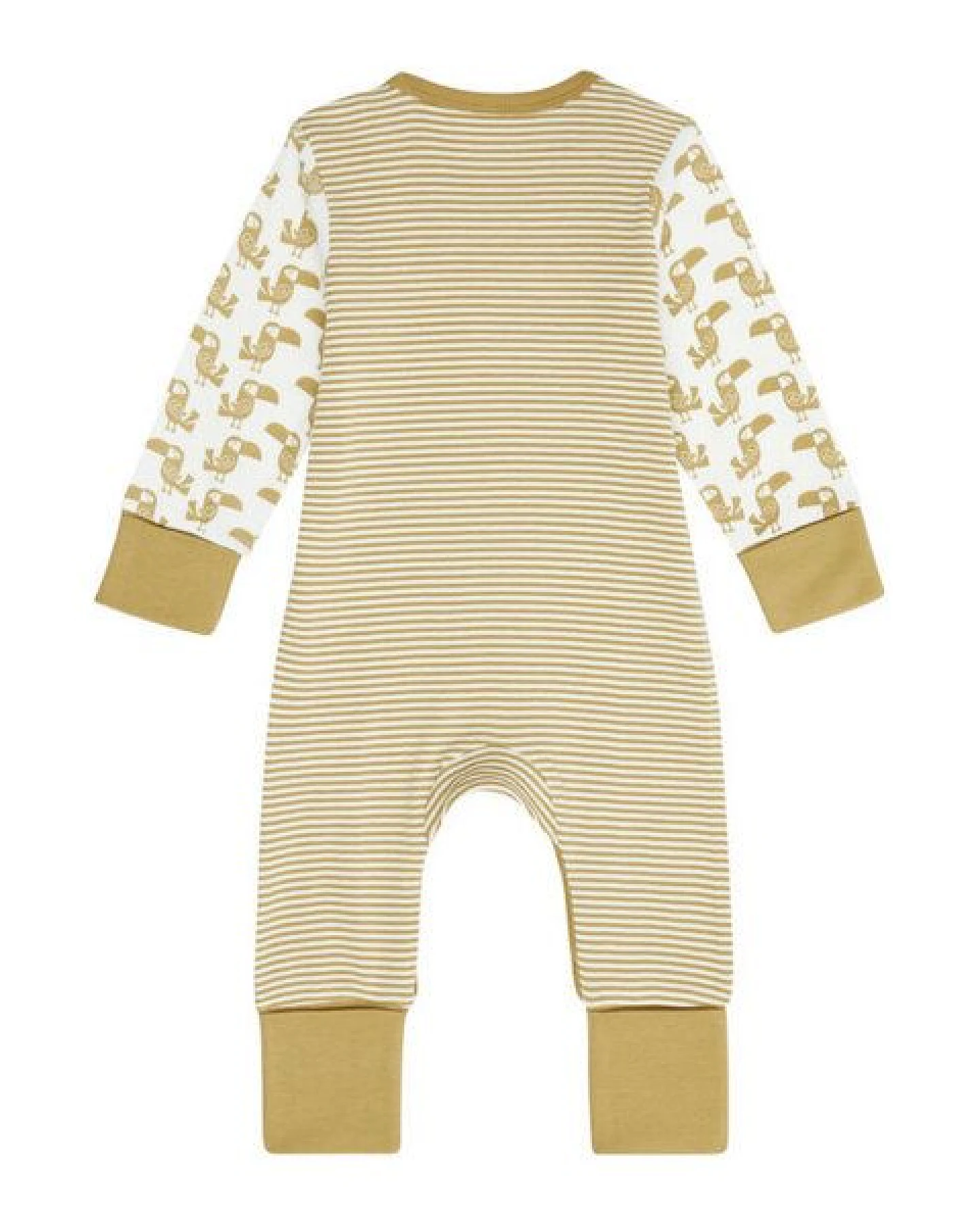 sense-organics Baby Schlafanzug *Tukan* in 2 Farben Gots & Fairtrade – Ansicht 2