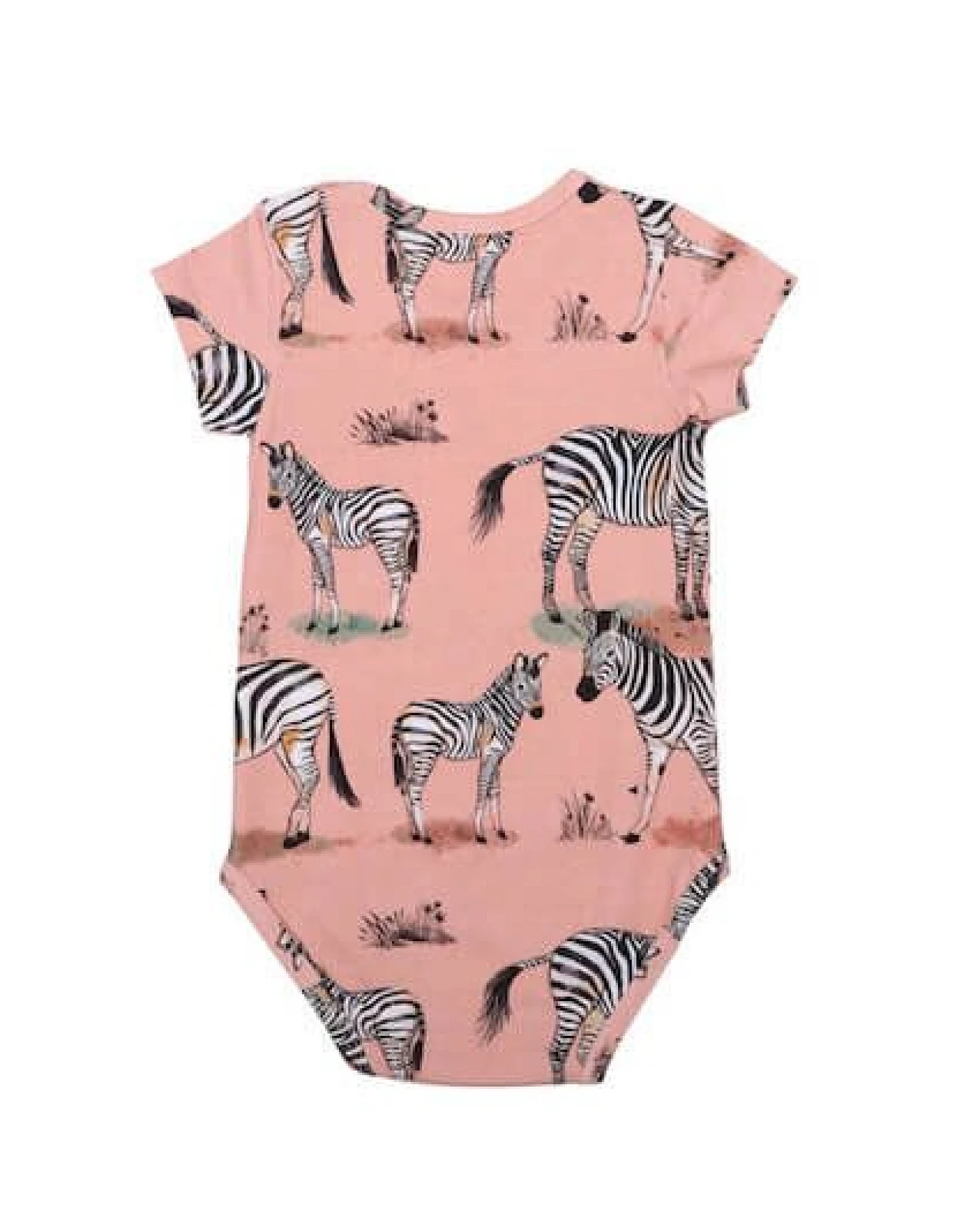 Baby Body Kurzarm *Frosch*/*Zebra Family* Gots Bio – Ansicht 2