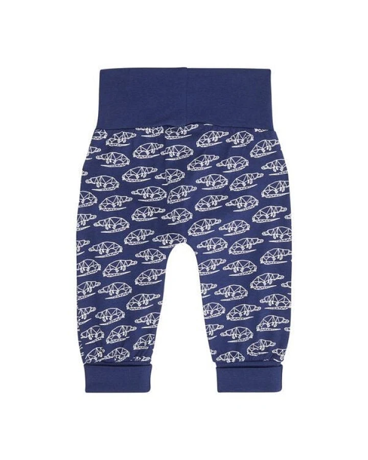 sense-organics Baby Hose *Krokodil blau* Gots
