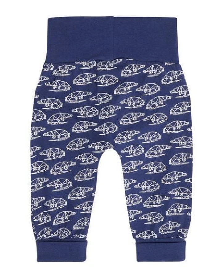 sense-organics Baby Hose *Krokodil blau* Gots