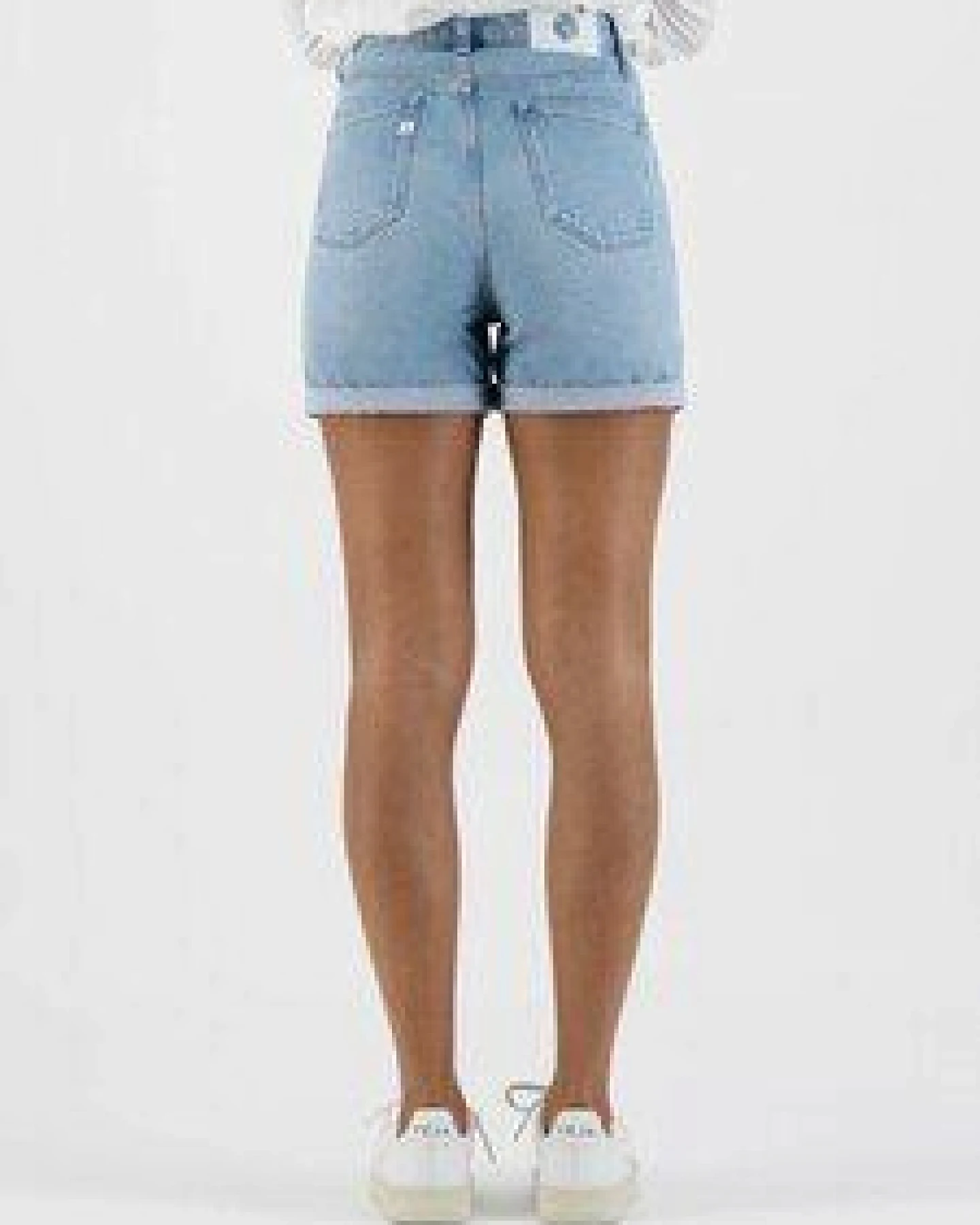 MUD Jeans Damen Jeansshorts - Marilyn - aus Bio-Baumwolle – Ansicht 2