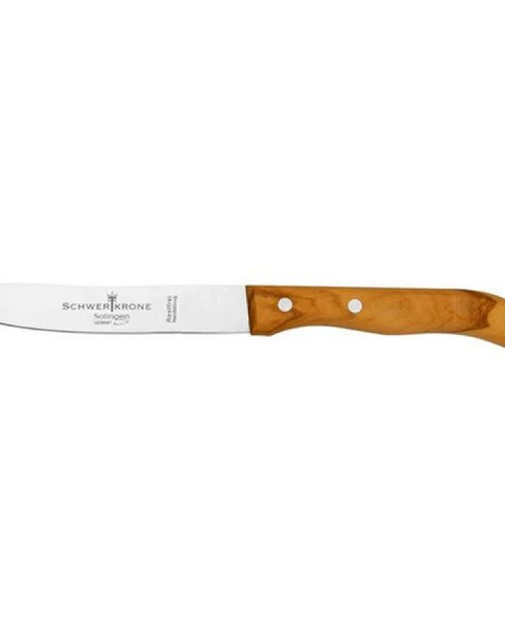 Mitienda Shop Steakmesser mit Olivenholzgriff, rostfrei