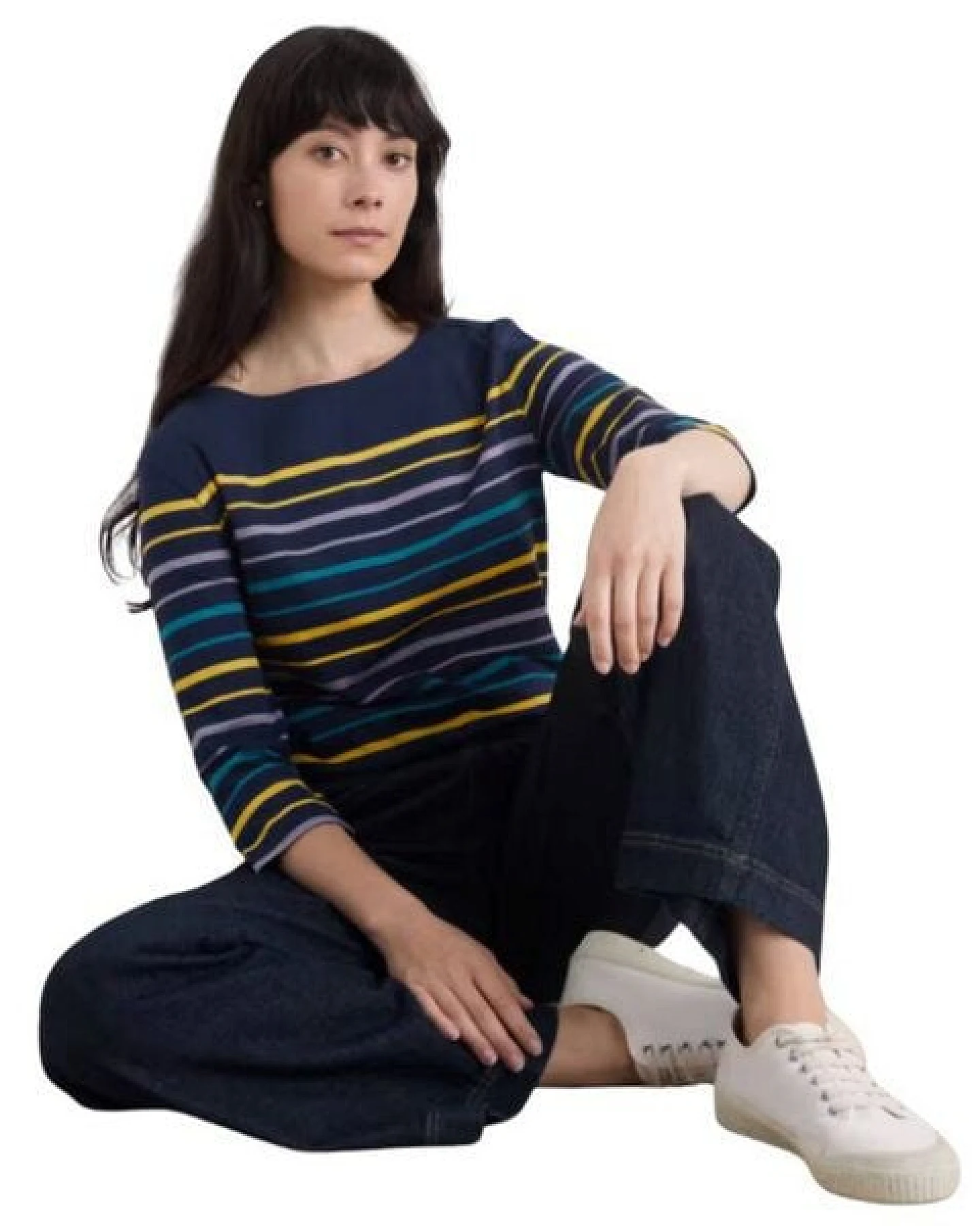 Seasalt Cornwall 3/4 Langarmshirt - Sailor Top – Ansicht 4