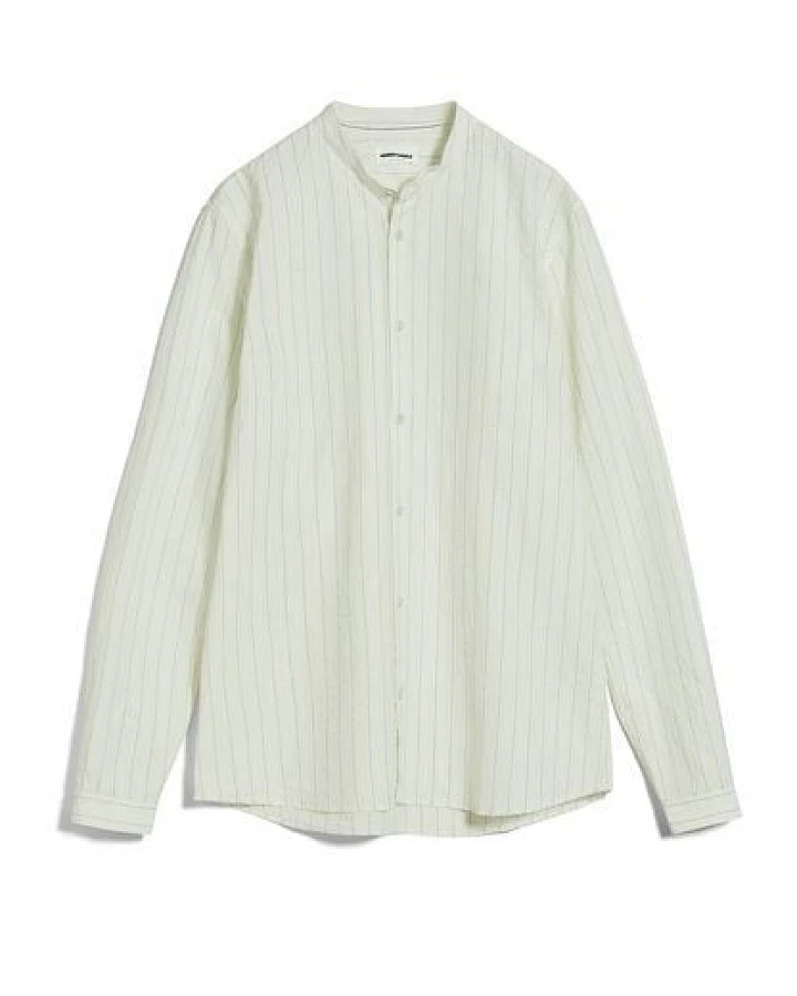 ARMEDANGELS JAACKO STRIPED - Herren Hemd aus Bio-Baumwolle