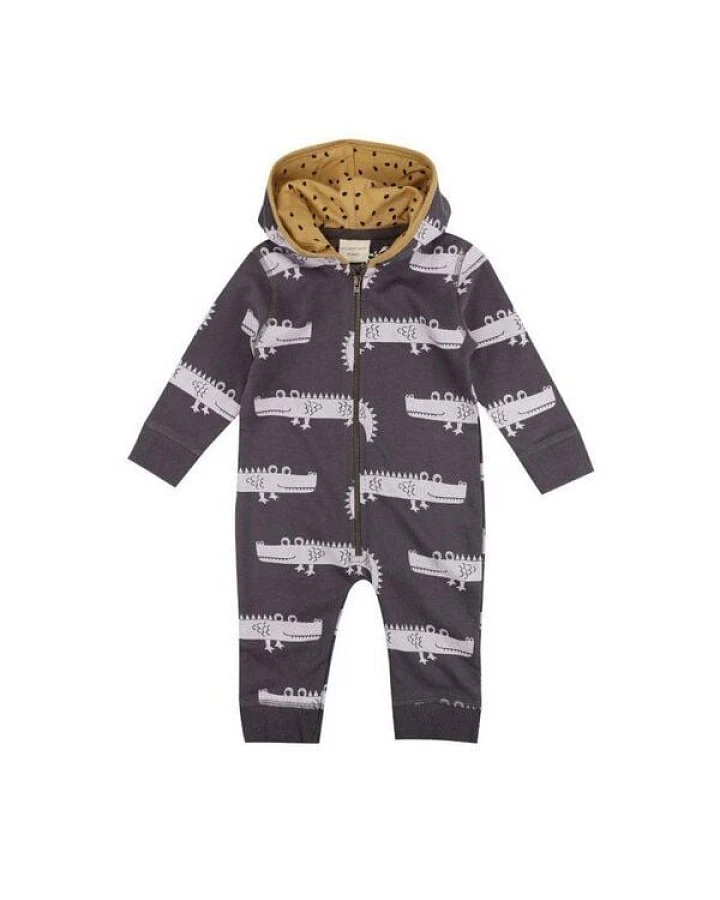 Baby Langarm Overall *Croc* Bio Baumwolle