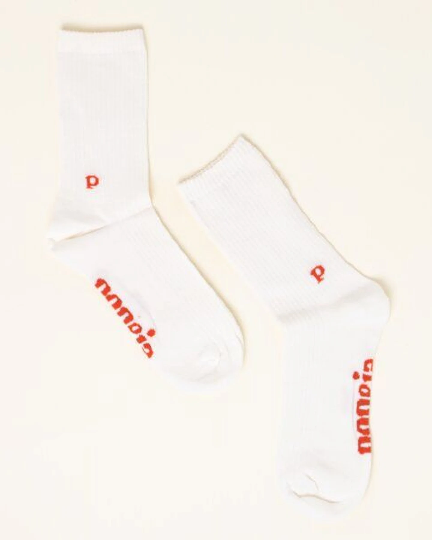 3x Socken weiß/natur "popeia" - The Sporty Set – Ansicht 3