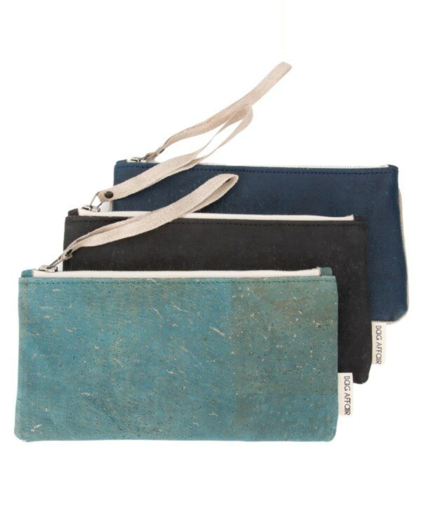 Bag Affair Clutch mit Handschlaufe aus CORKonLINEN – Ansicht 2