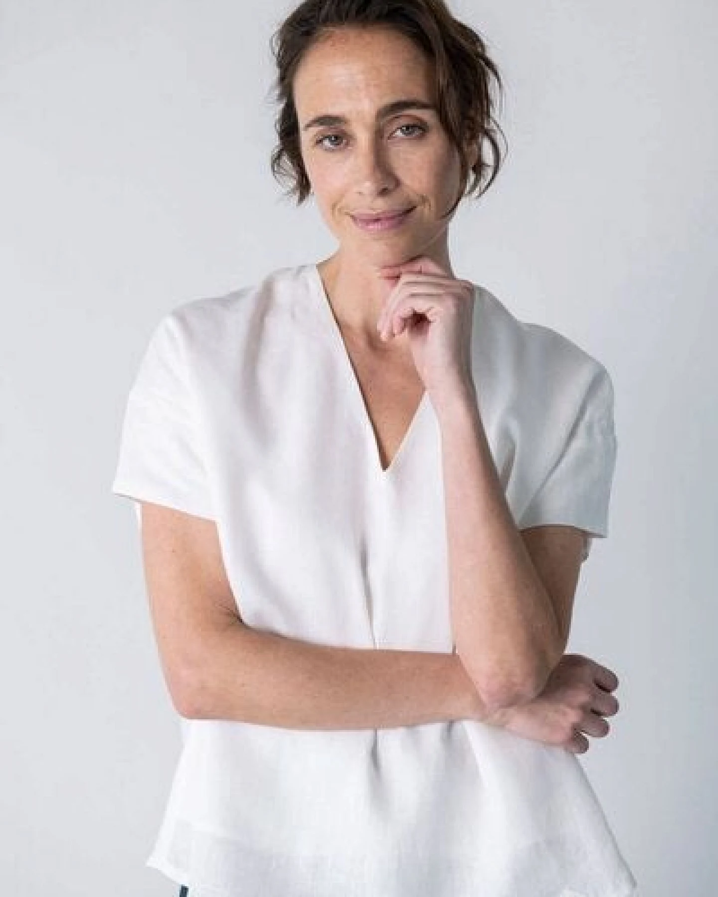 Grenzgang Damen Bluse COCO aus kühlendem Bio-Leinen – Ansicht 4