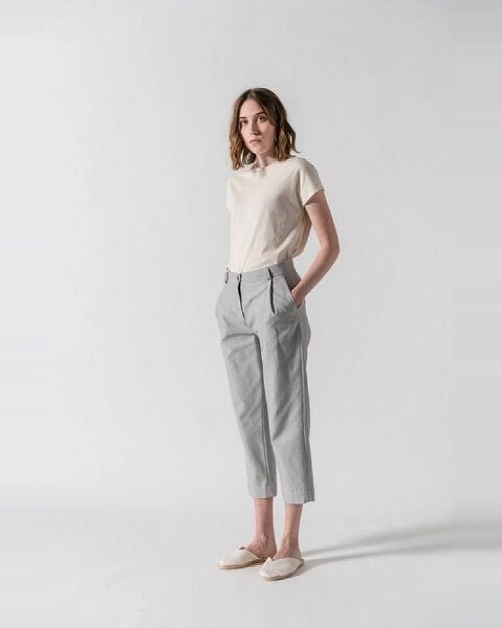 Grenz/gang Culottes MADELEINE DENIM 2.0 aus Biobaumwolle (kbA)