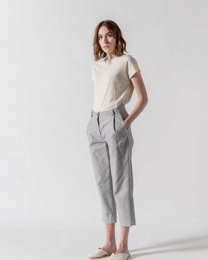 Grenz/gang Culottes MADELEINE DENIM 2.0 aus Biobaumwolle (kbA)