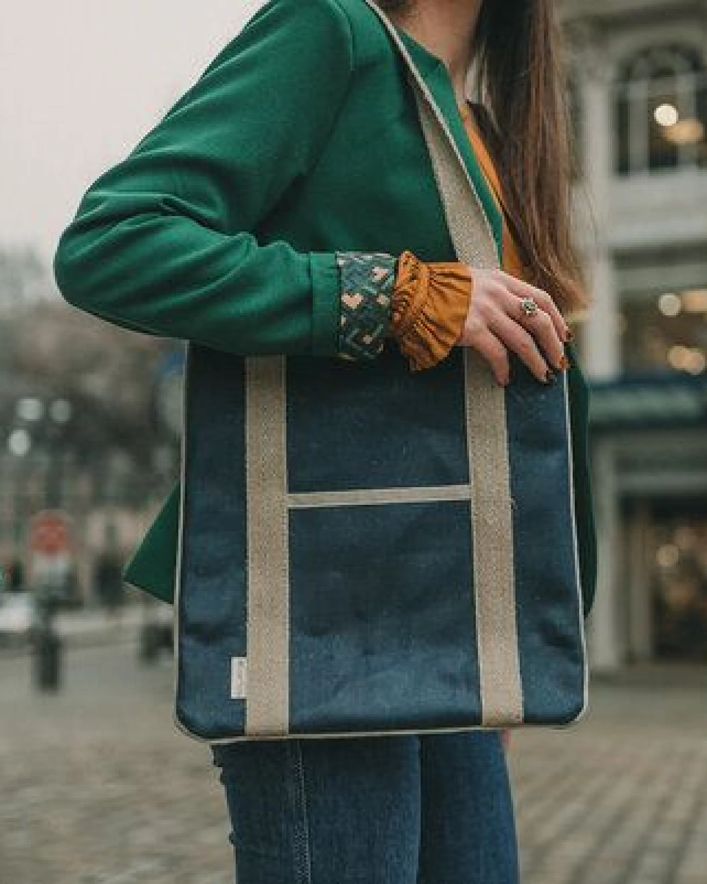 Tote Tasche Bag Affair aus CORKonLINEN – Ansicht 3