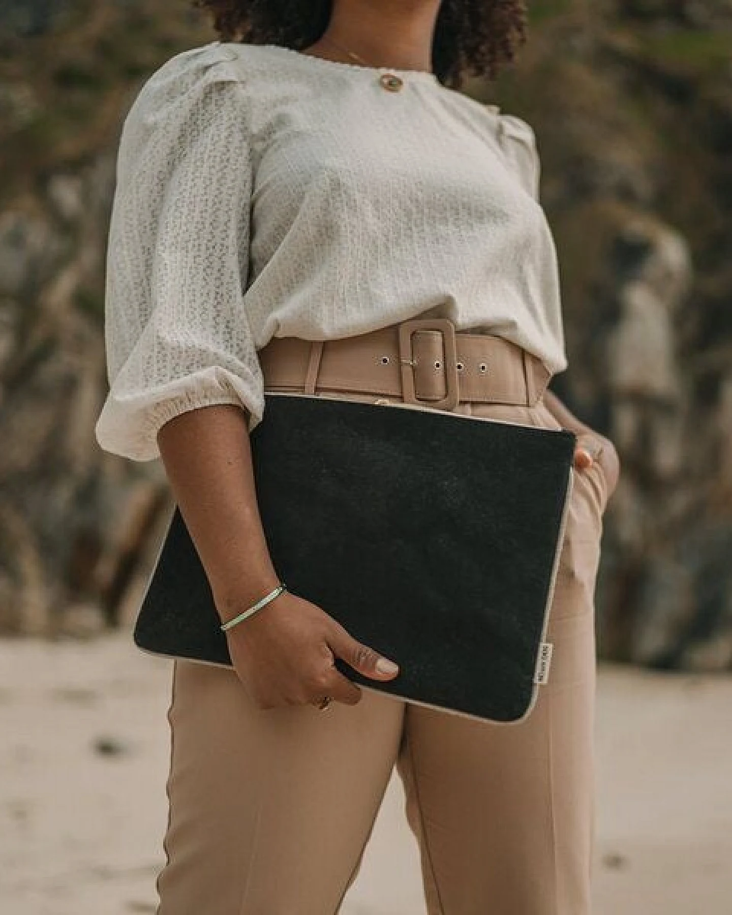 Bag Affair Dokumententasche CORKonLINEN – Ansicht 3