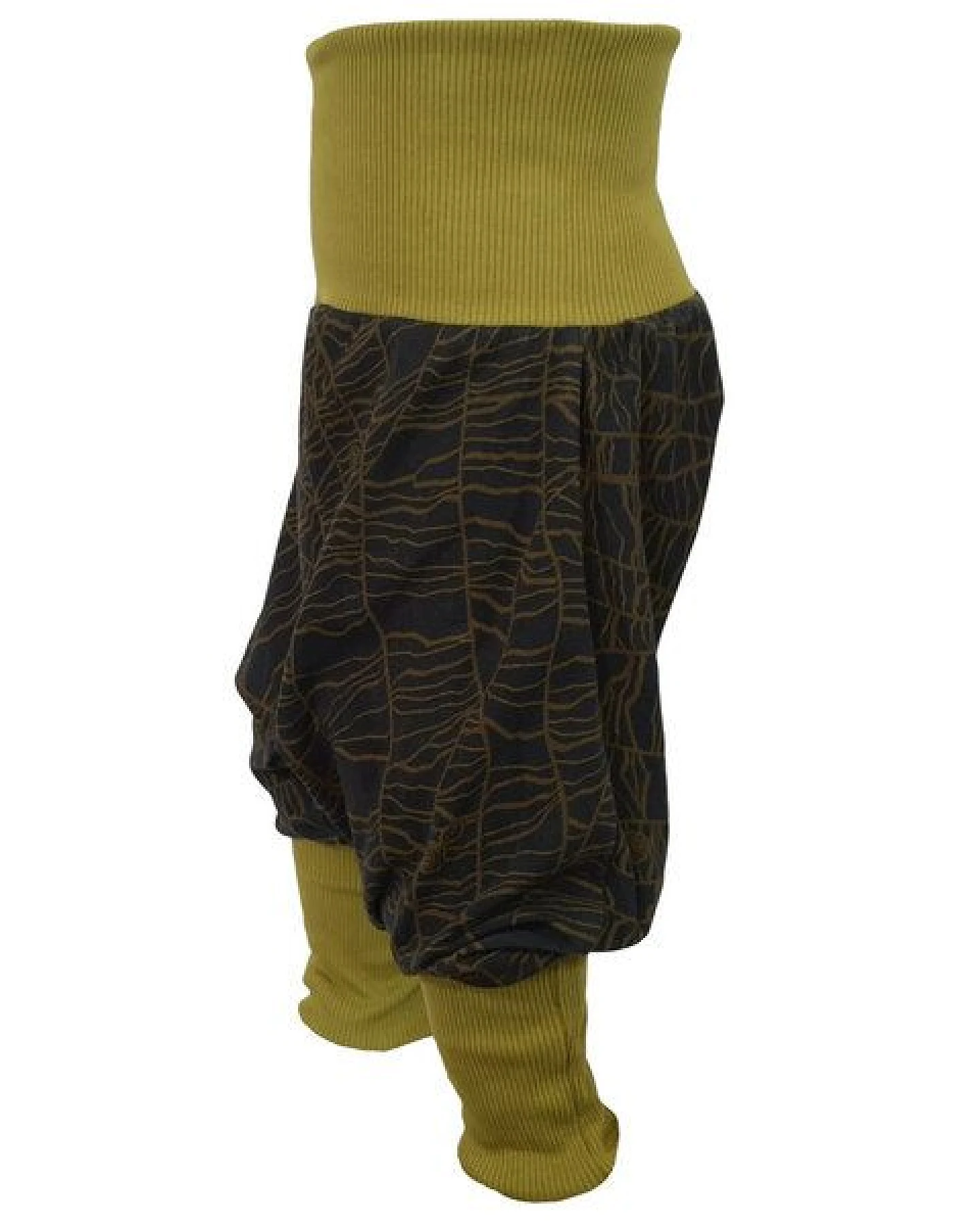 liebewicht Yogahose Pumphose Bio Jersey "KaktusHerz" mit Bündchen nach Wahl – Ansicht 3