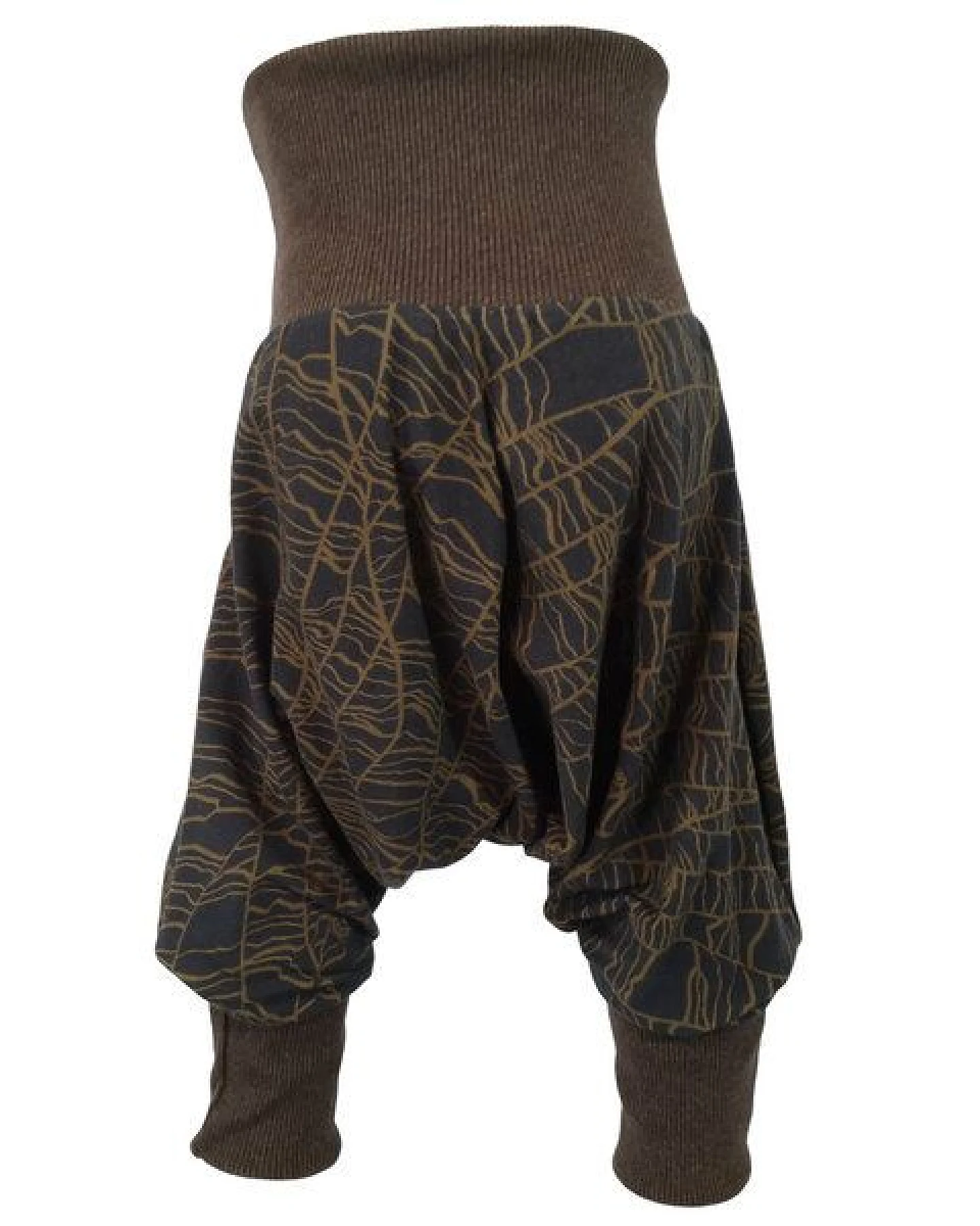 liebewicht Yogahose Pumphose Bio Jersey "KaktusHerz" mit Bündchen nach Wahl – Ansicht 2