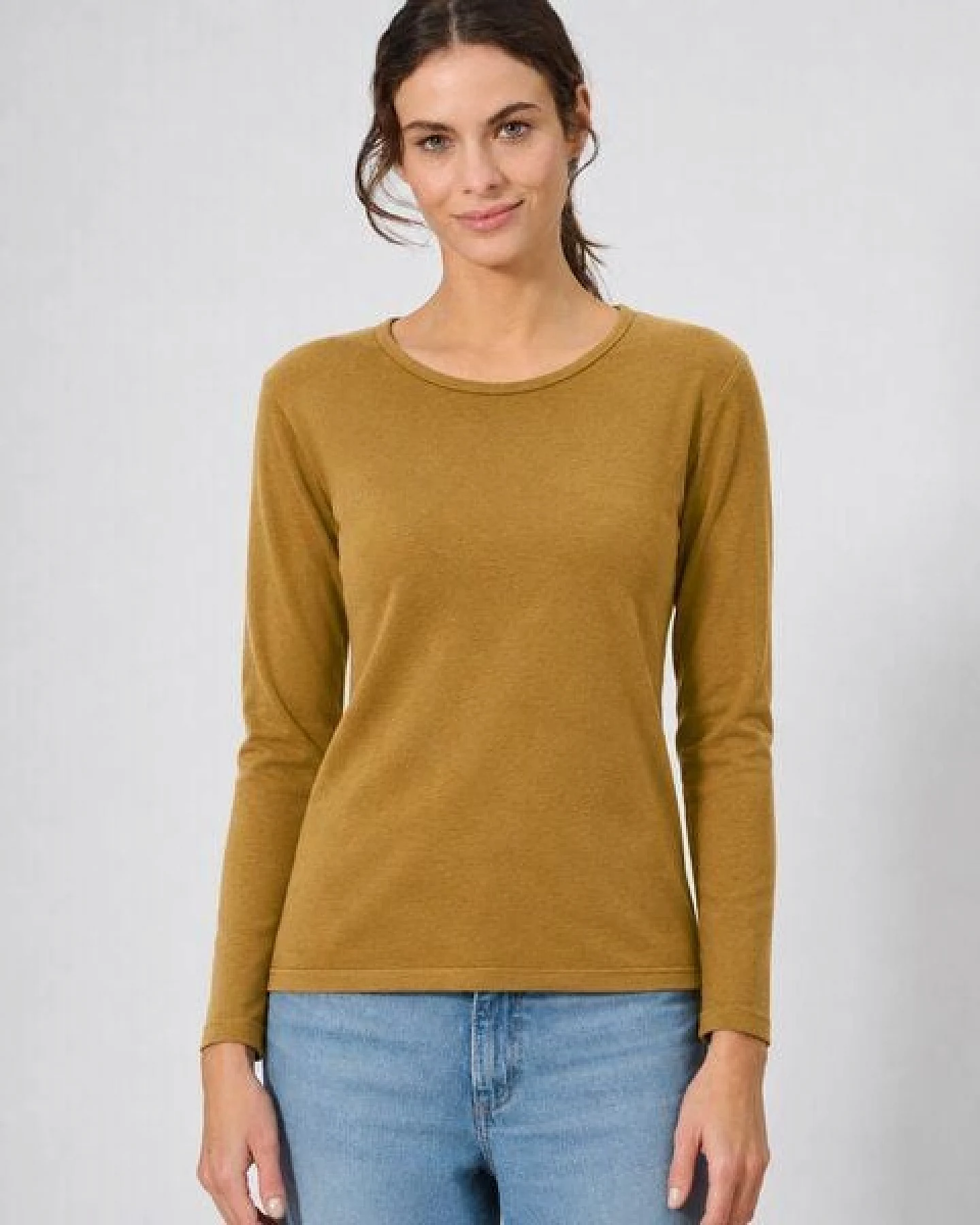 HempAge Langarmshirt Basic Hanf/Biobaumwolle – Ansicht 2