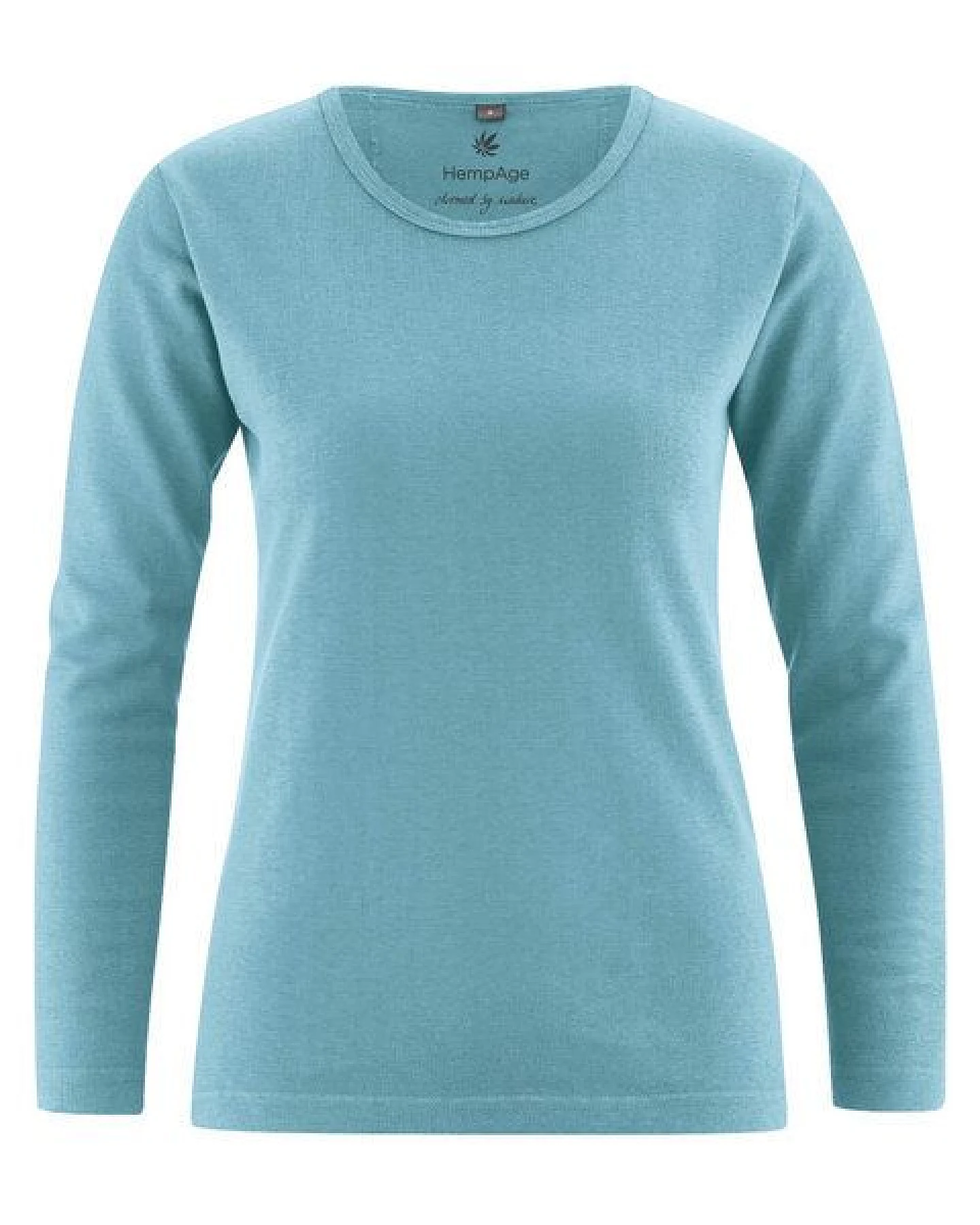 HempAge Langarmshirt Basic Hanf/Biobaumwolle – Ansicht 2