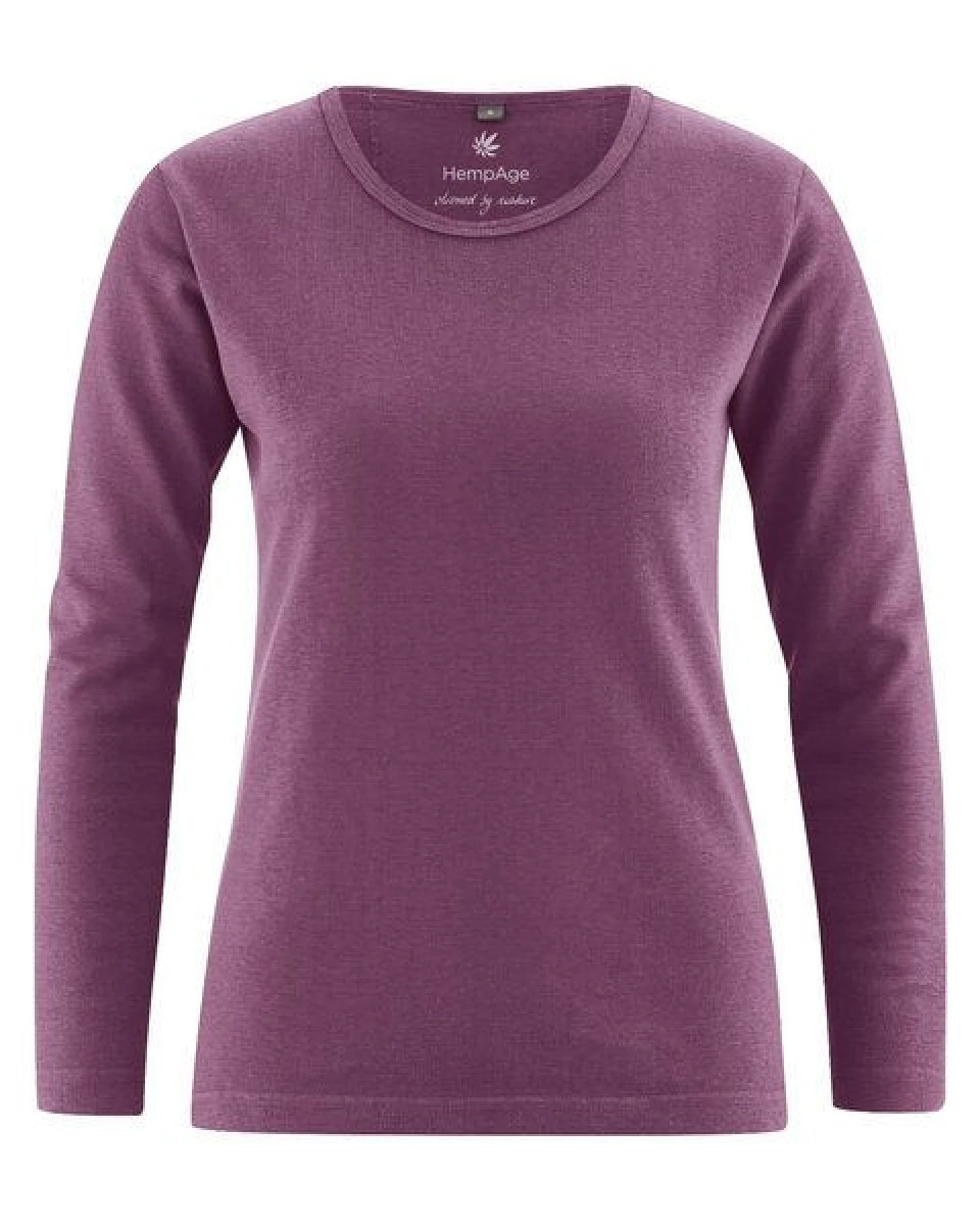 HempAge Langarmshirt Basic Hanf/Biobaumwolle – Ansicht 2